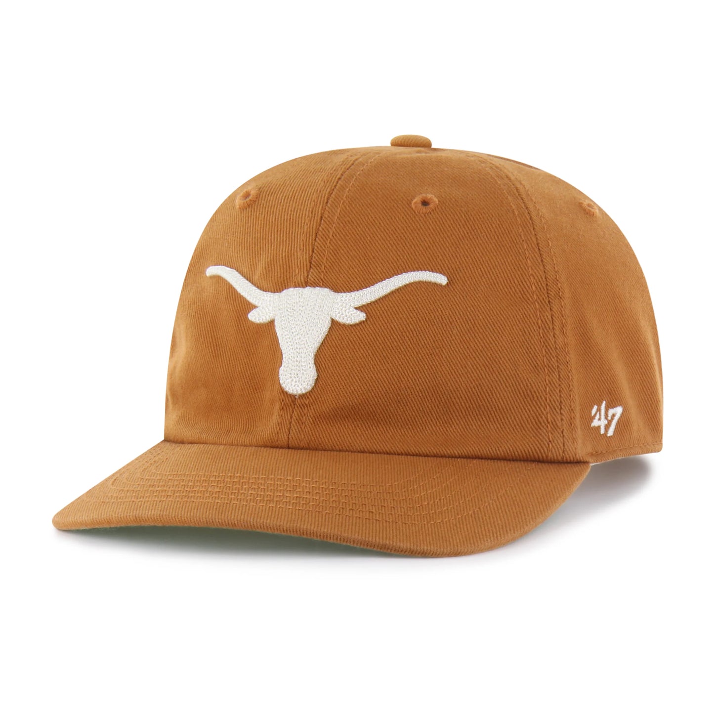 TEXAS LONGHORNS CHAIN SIDE STITCH '47 CLEAN UP FLAT BRIM