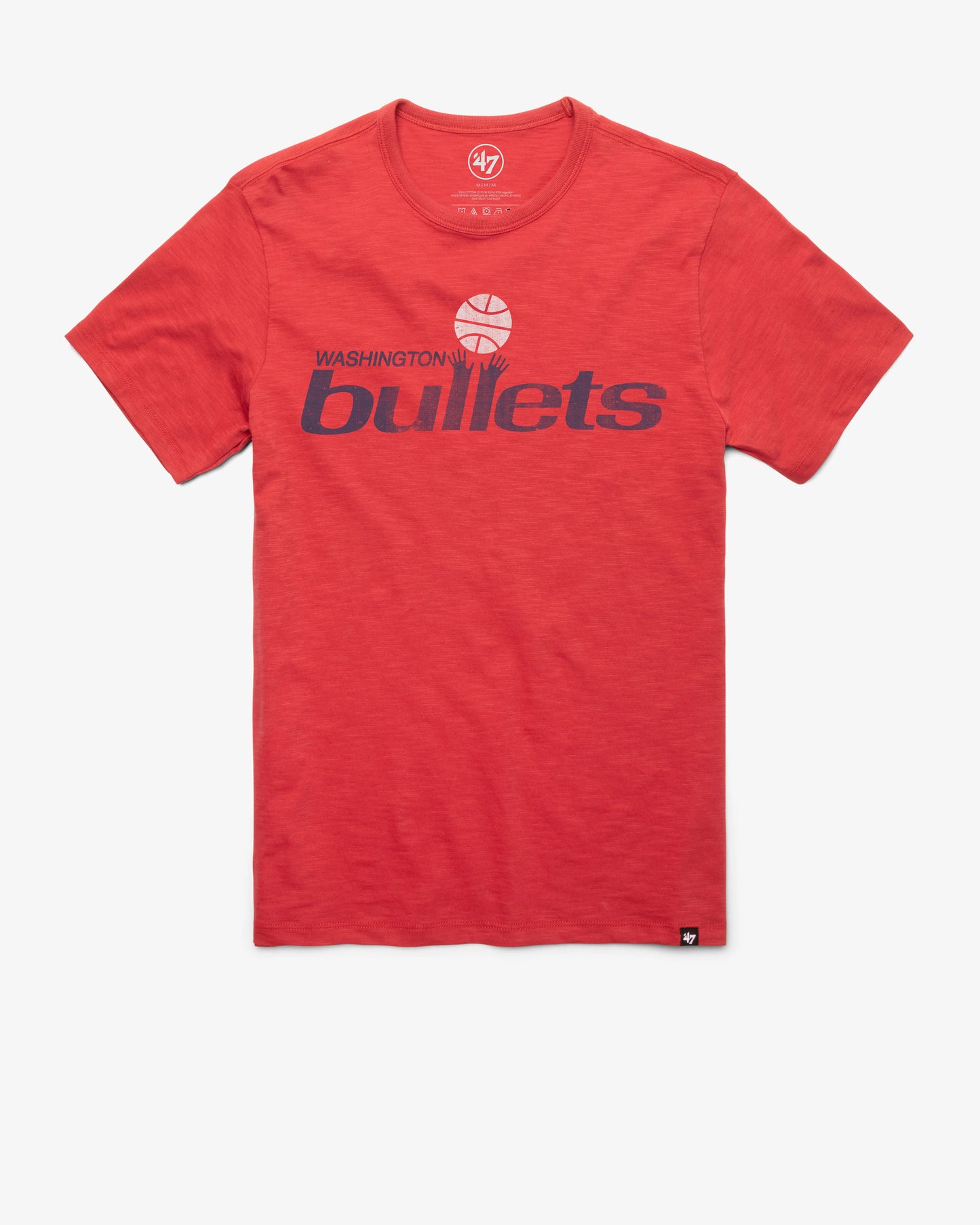 WASHINGTON BULLETS HARDWOOD CLASSICS GRIT '47 SCRUM TEE