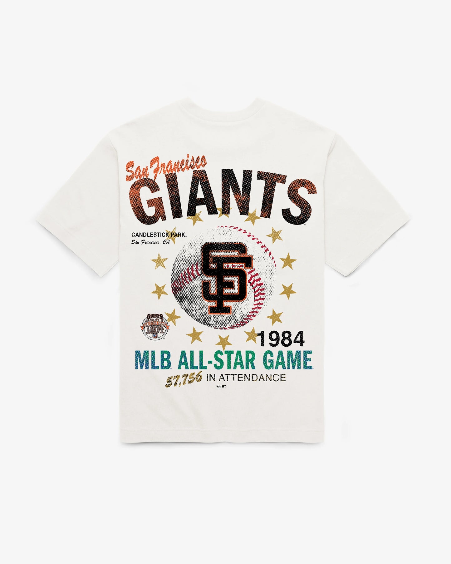 SAN FRANCISCO GIANTS COOPERSTOWN ALL STAR GAME '47 FOUNDATION TEE