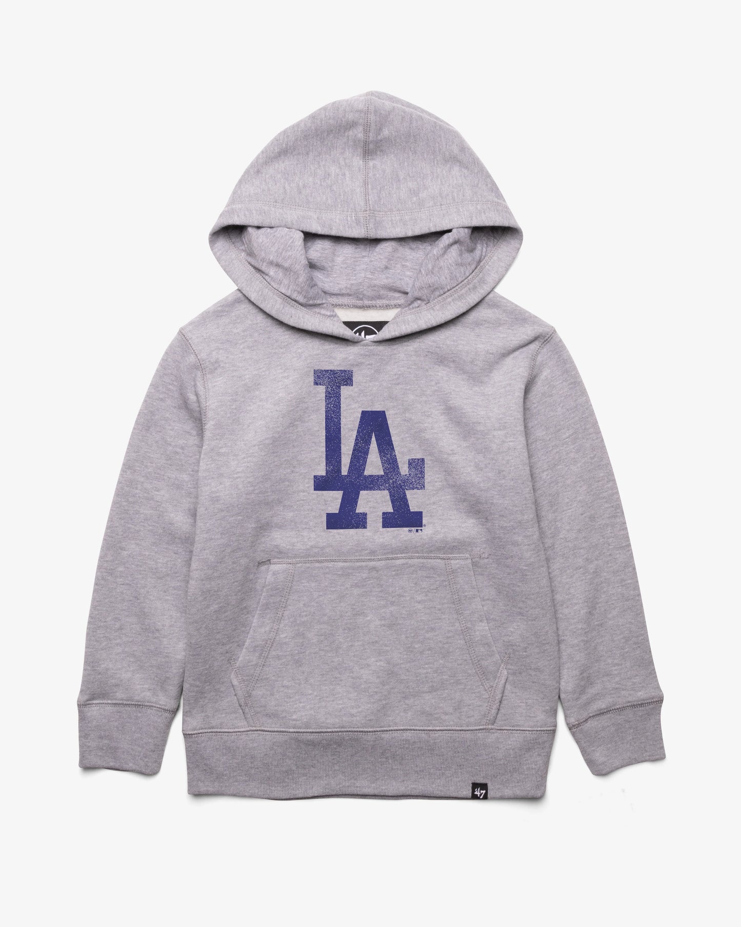 LOS ANGELES DODGERS DISTRESSED IMPRINT '47 KID'S HEADLNE HOOD