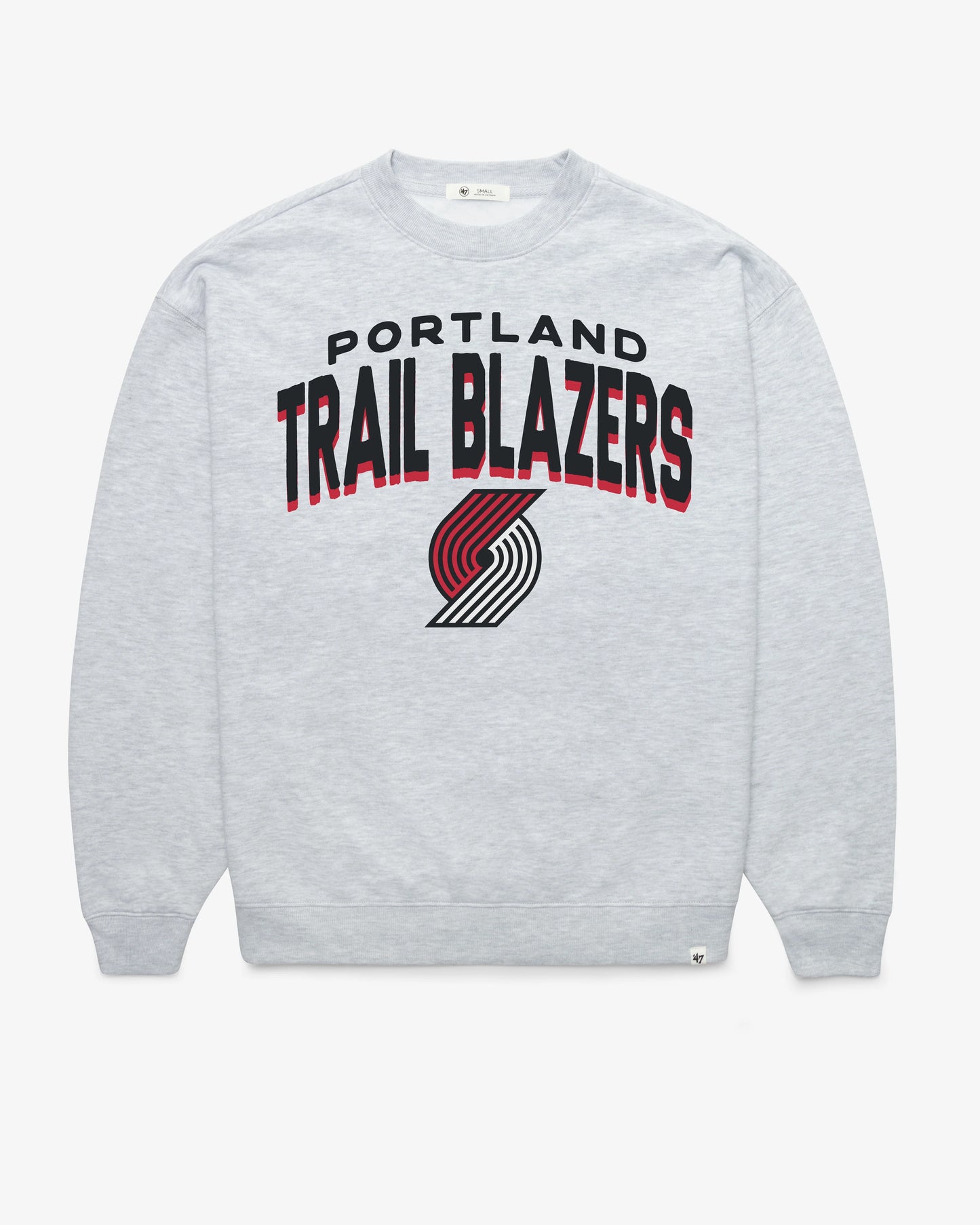 PORTLAND TRAILBLAZERS CAMPUS ARCH CLOUD '47 OVERSIZED CREW WOMENS