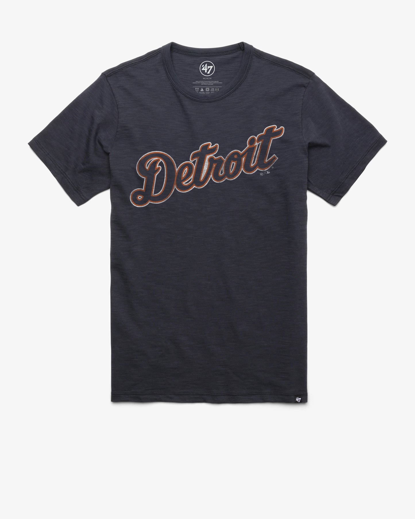 DETROIT TIGERS GRIT WORDMARK '47 SCRUM TEE