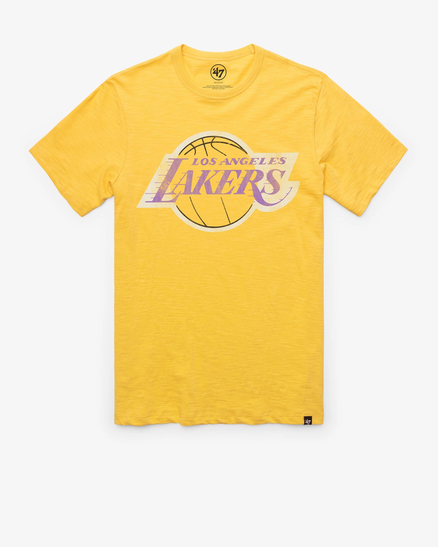 LOS ANGELES LAKERS HARDWOOD CLASSICS GRIT '47 SCRUM TEE