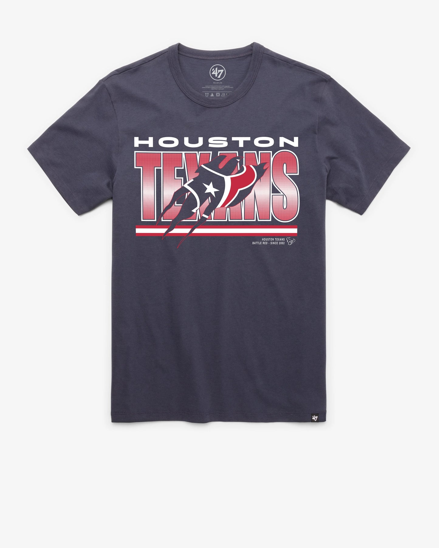 HOUSTON TEXANS TEAM THUNDER RIP '47 FRANKLIN TEE