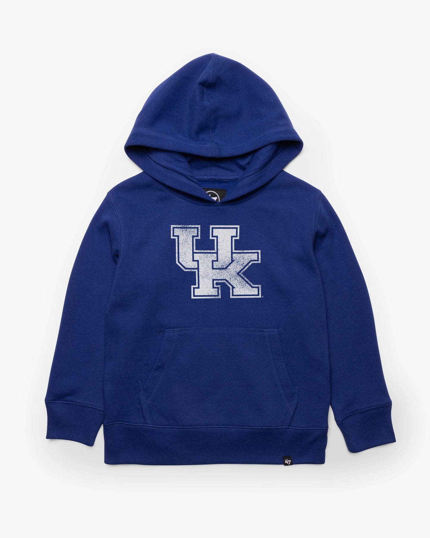 KENTUCKY WILDCATS DISTRESSED IMPRINT '47 KID'S HEADLINE HOOD