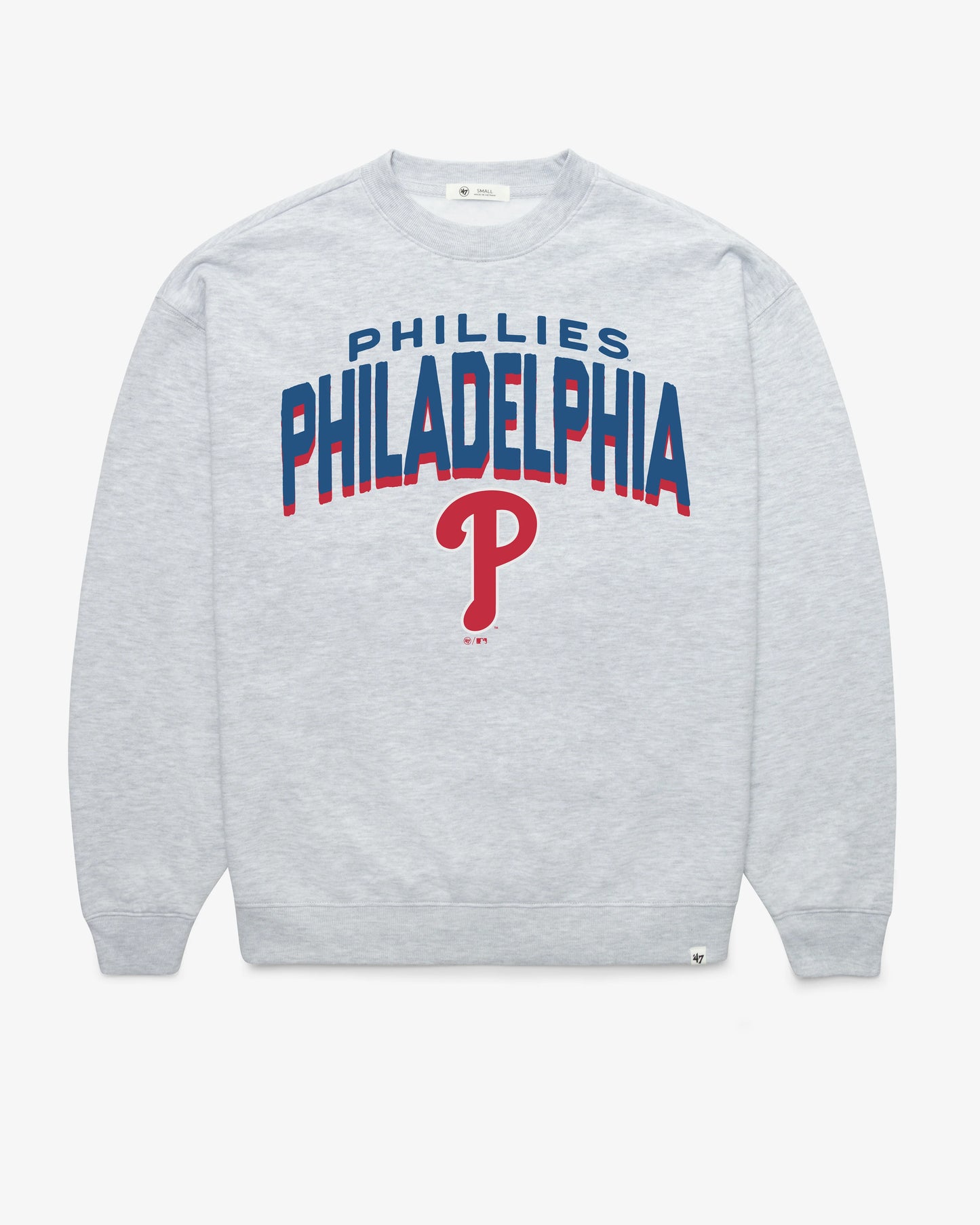 PHILADELPHIA PHILLIES CAMPUS ARCH CLOUD '47 OVERSIZED CREW WOMENS