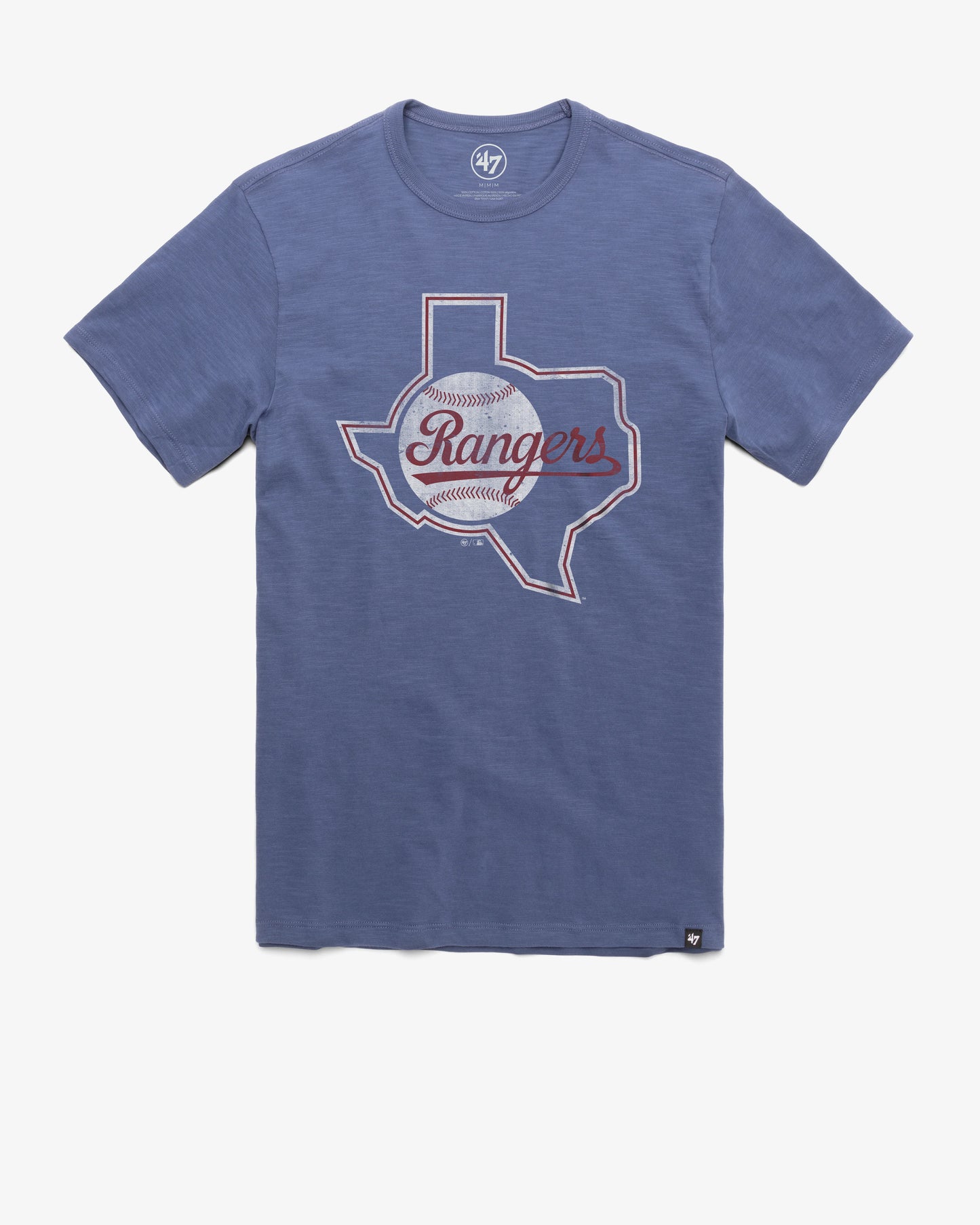 TEXAS RANGERS COOPERSTOWN GRIT '47 SCRUM TEE
