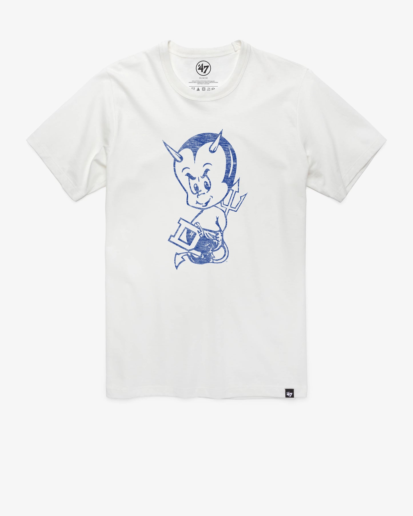 DUKE BLUE DEVILS VINTAGE PREMIER '47 FRANKLIN TEE