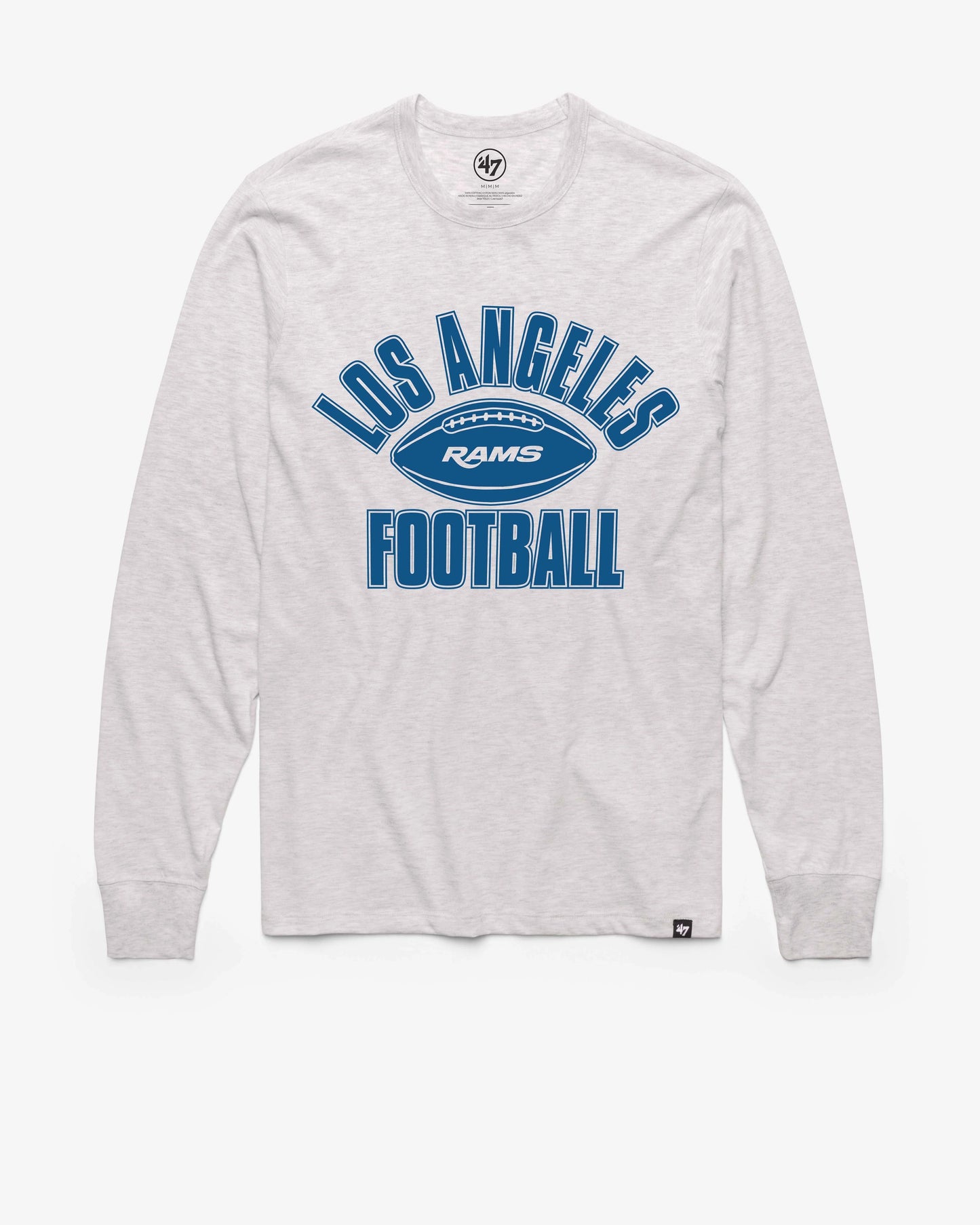LOS ANGELES RAMS ISSUED '47 FRANKLIN LONG SLEEVE TEE