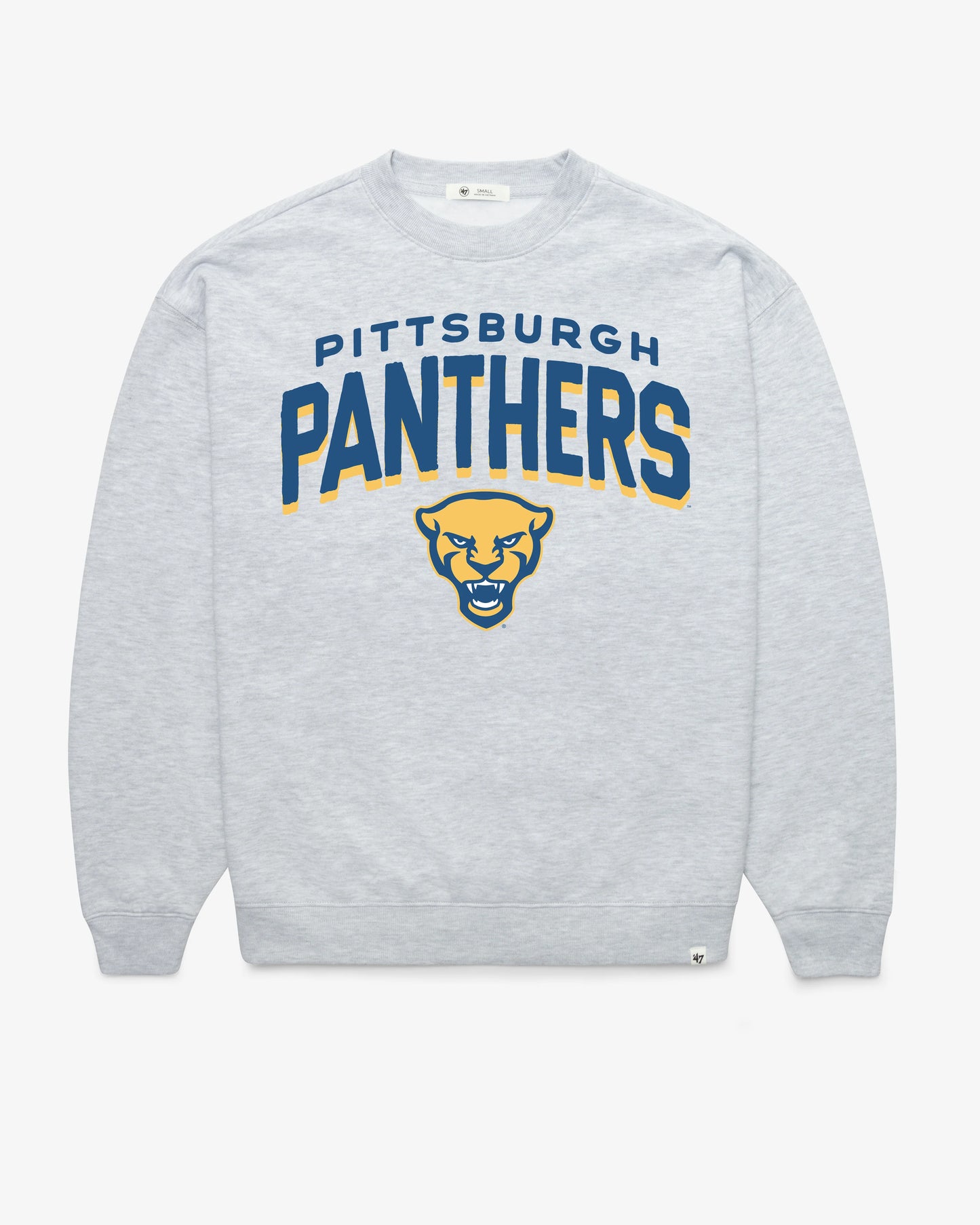 PITTSBURGH PANTHERS CAMPUS ARCH CLOUD '47 OVERSIZED CREW WOMENS