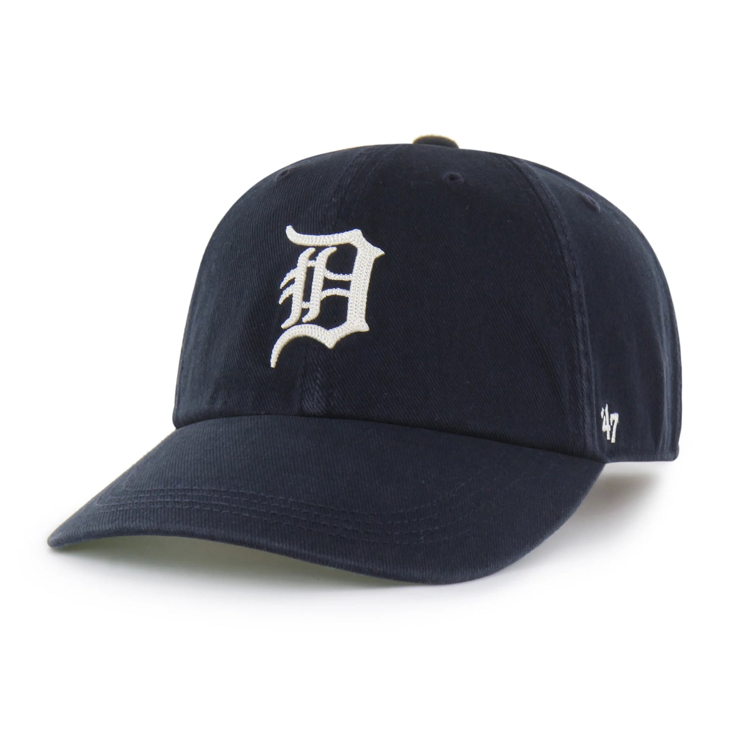 DETROIT TIGERS CHAIN SIDE STITCH '47 CLEAN UP LONG VISOR