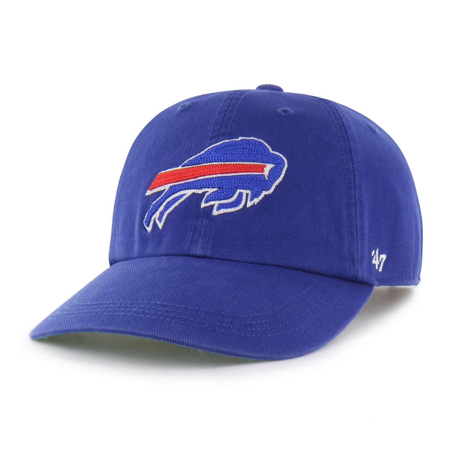 BUFFALO BILLS CHAIN SIDE STITCH '47 CLEAN UP LONG VISOR