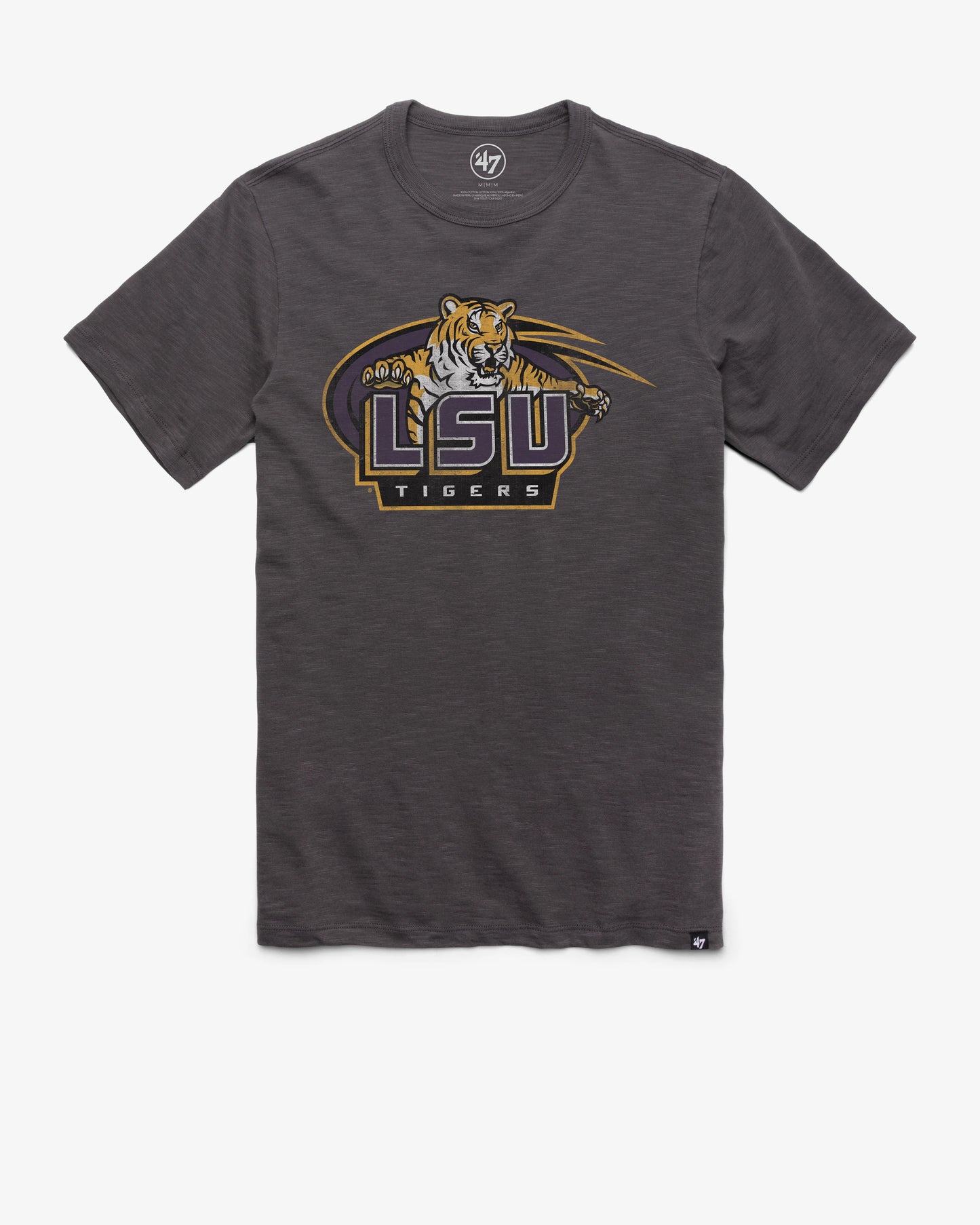 LOUISIANA STATE TIGERS LSU VINTAGE GRIT '47 SCRUM TEE