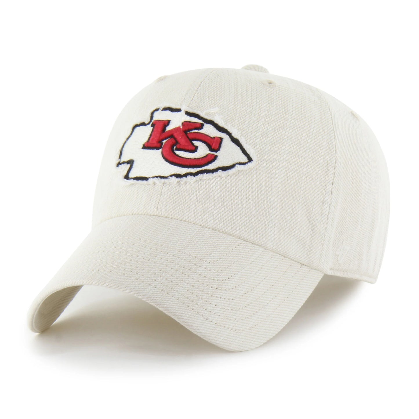 KANSAS CITY CHIEFS SLUB TWILL 47 CLEAN UP