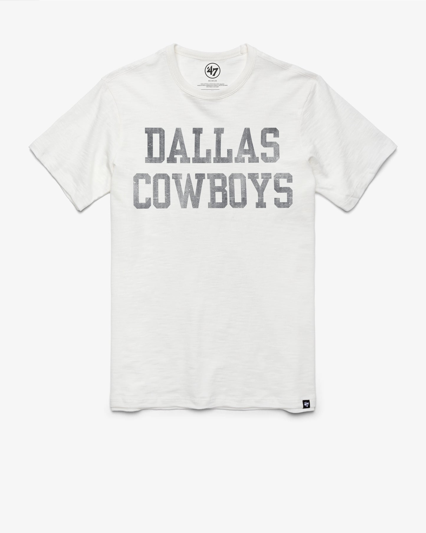 DALLAS COWBOYS GRIT WORDMARK '47 SCRUM TEE