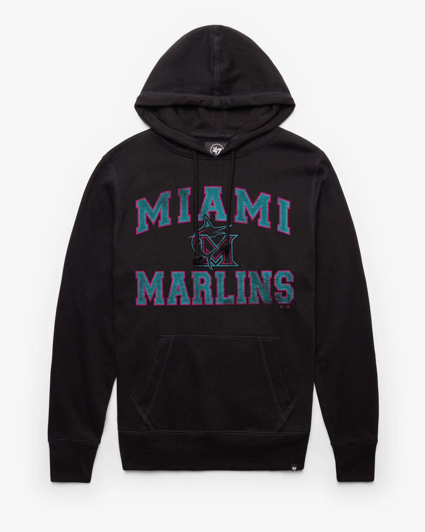 MIAMI MARLINS CITY CONNECT UNION ARCH '47 HEADLINE HOOD