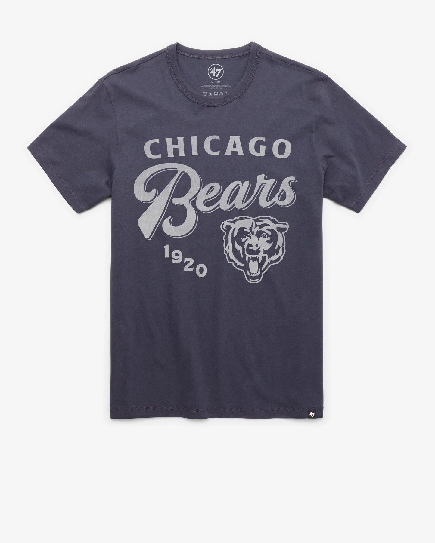 CHICAGO BEARS SCRIPT '47 FRANKLIN TEE