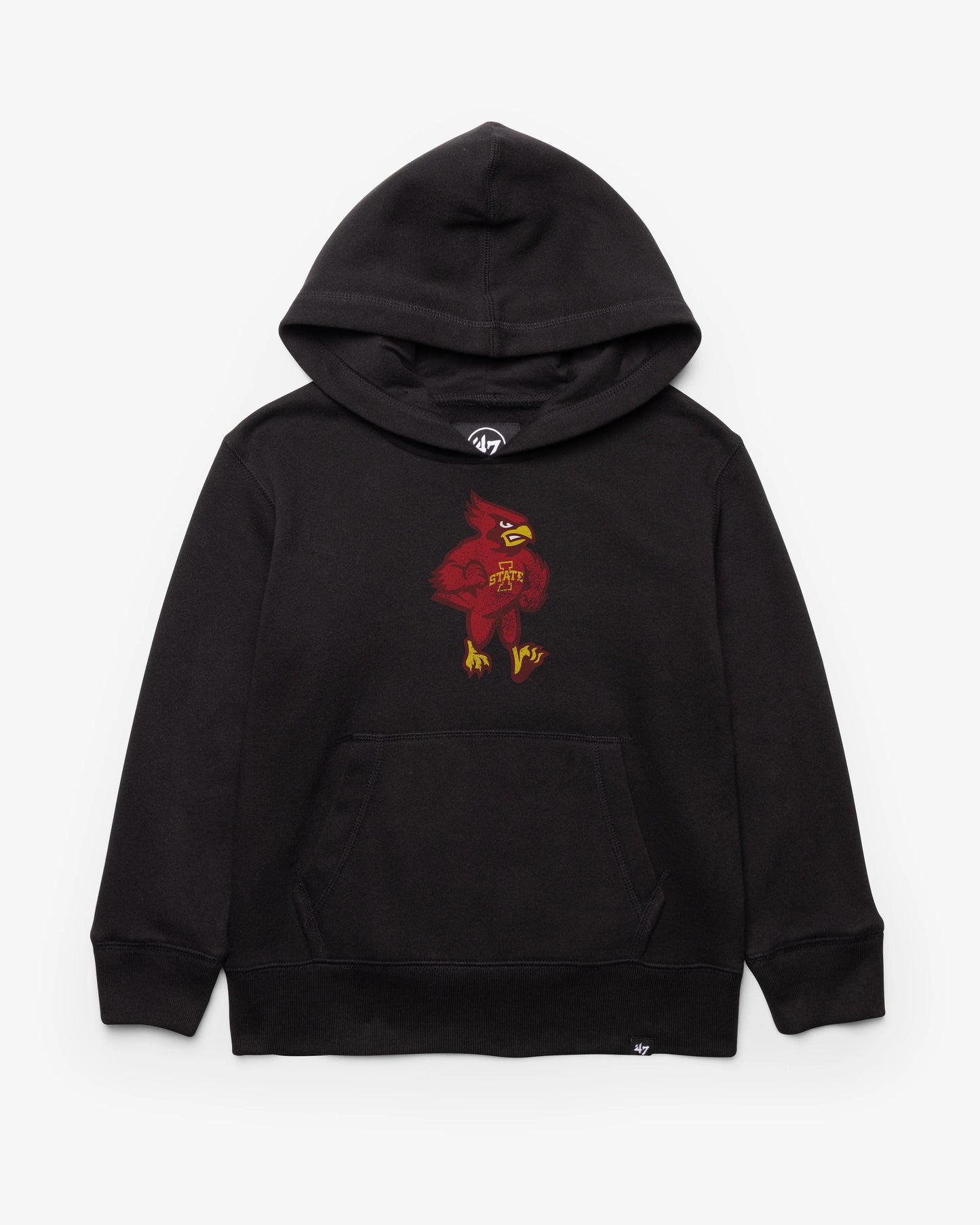 IOWA STATE CYCLONES DISTRESSED IMPRINT '47 KID'S HEADLINE HOOD