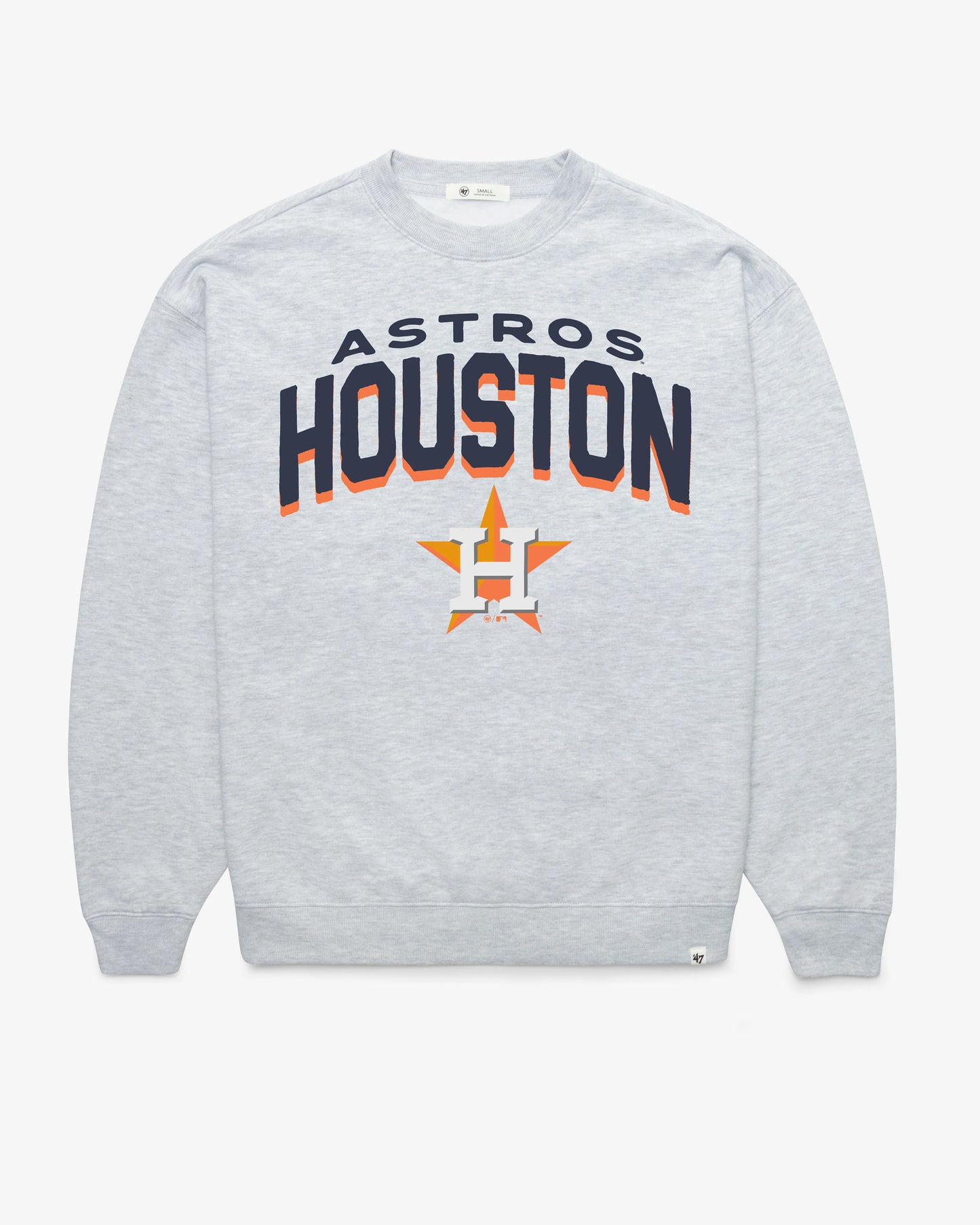 HOUSTON ASTROS CAMPUS ARCH CLOUD '47 OVERSIZED CREW WOMENS