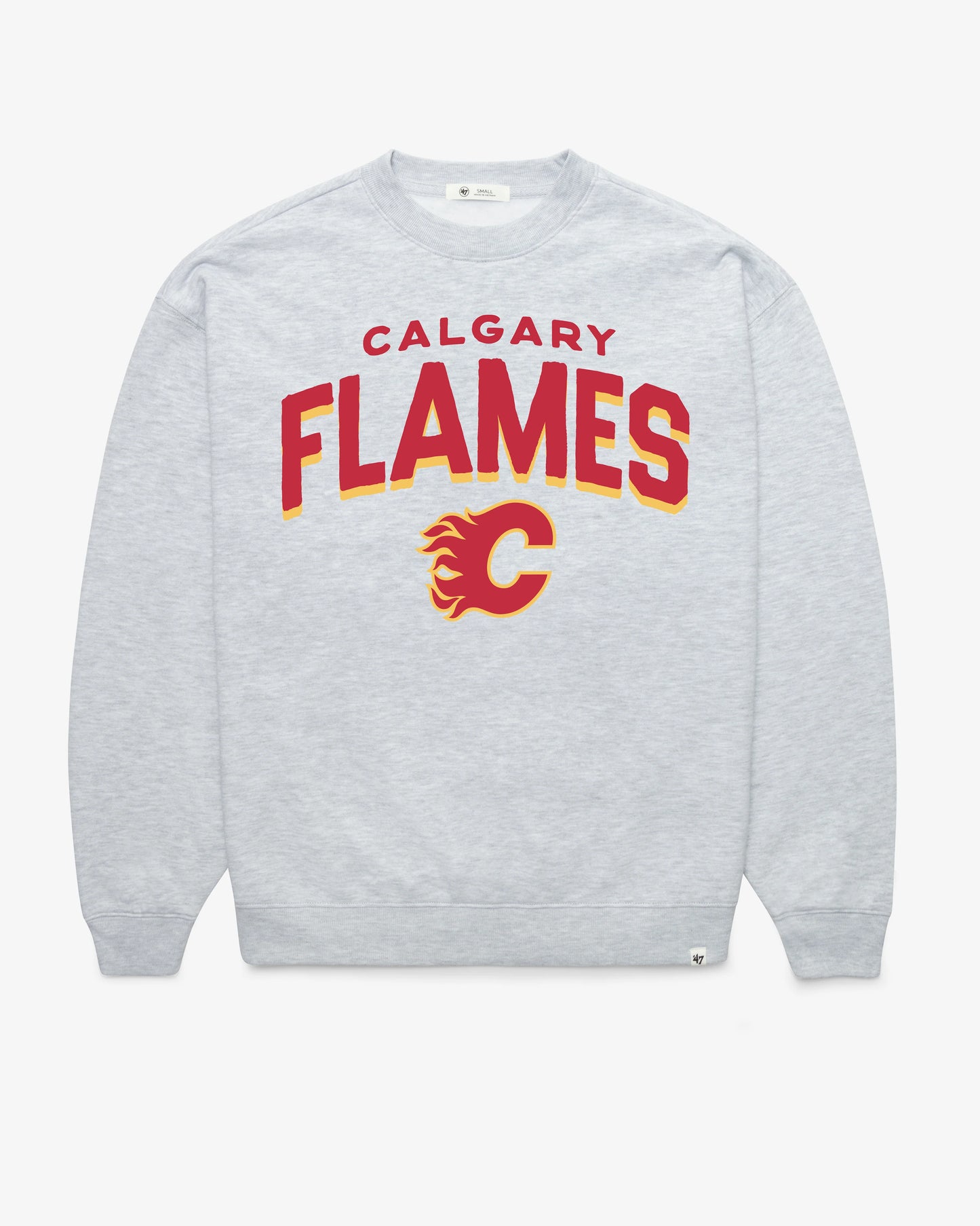 CALGARY FLAMES CAMPUS ARCH CLOUD '47 OVERSIZED CREW WOMENS