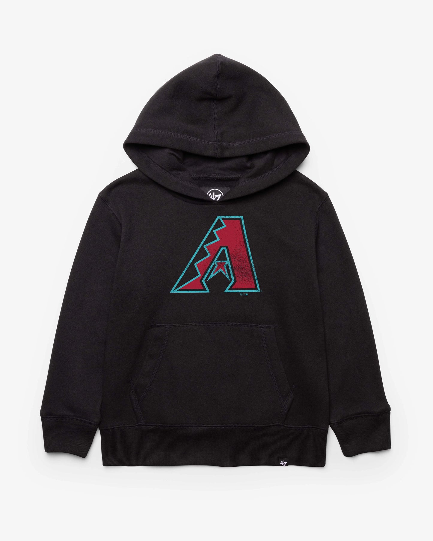 ARIZONA DIAMONDBACKS DISTRESSED IMPRINT '47 KID'S HEADLINE HOOD