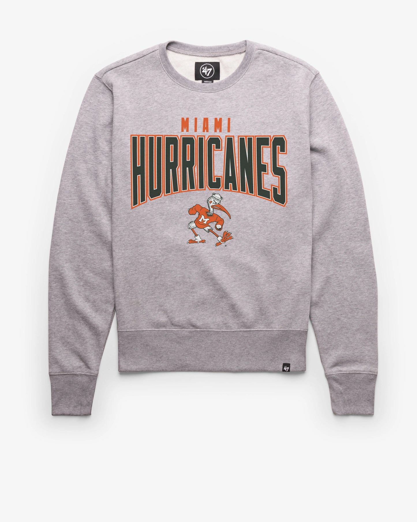 MIAMI HURRICANES TEAM ELEMENTS ARCH '47 HEADLINE CREW
