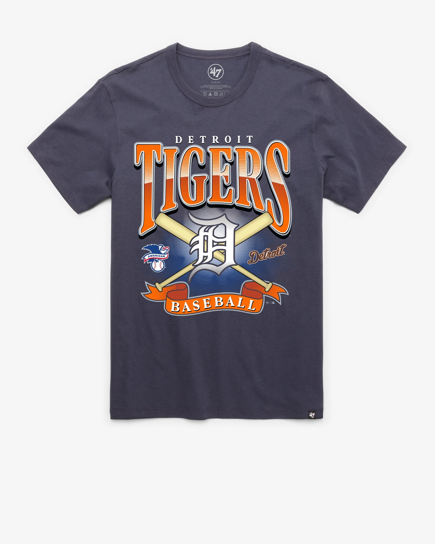 DETROIT TIGERS CHROMETOWN '47 FRANKLIN TEE