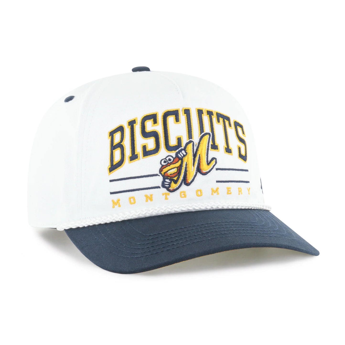 MONTGOMERY BISCUITS ROSCOE ROPE TWO TONE '47 HITCH