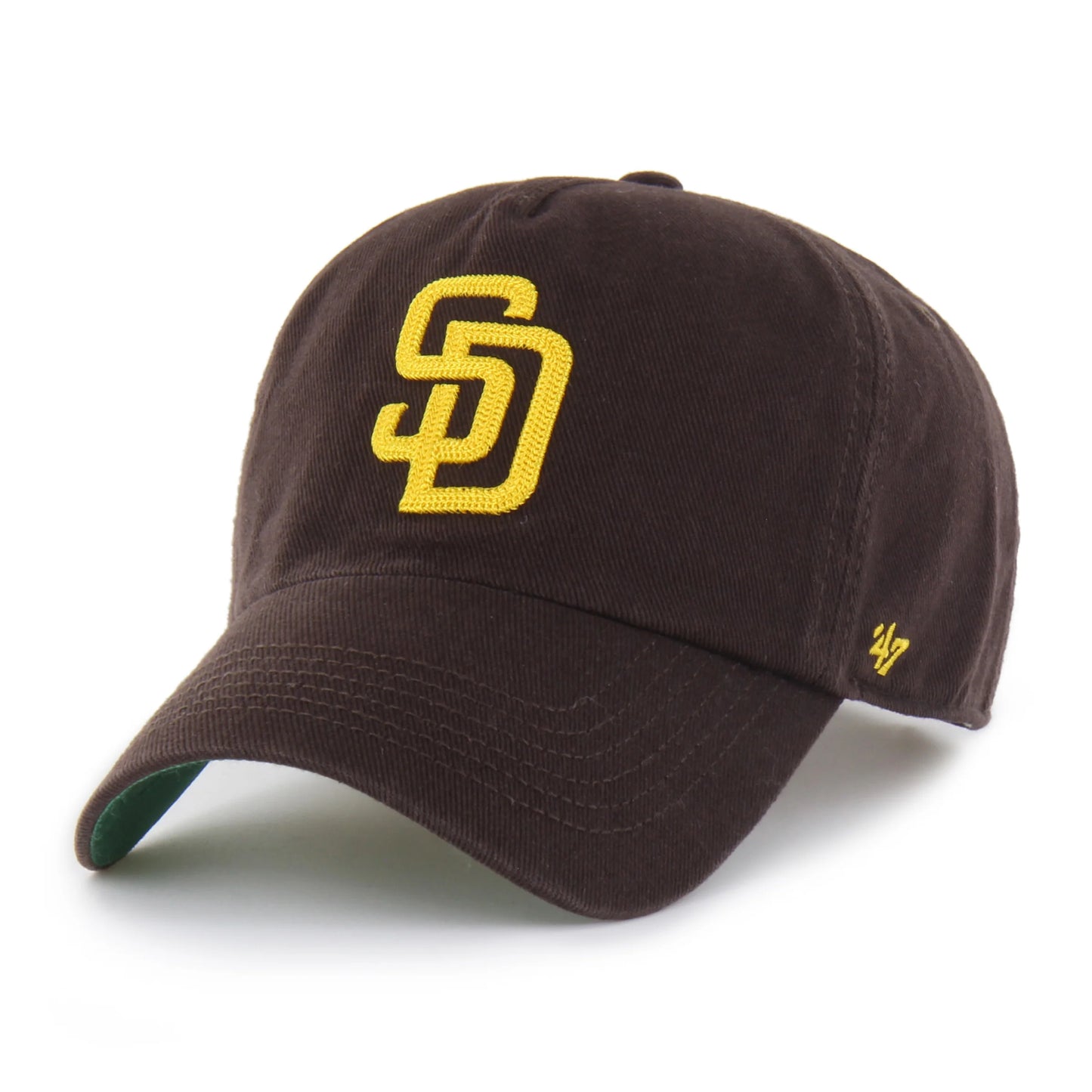 SAN DIEGO PADRES CHAIN SIDE STITCH '47 CLEAN UP PINCH FRONT