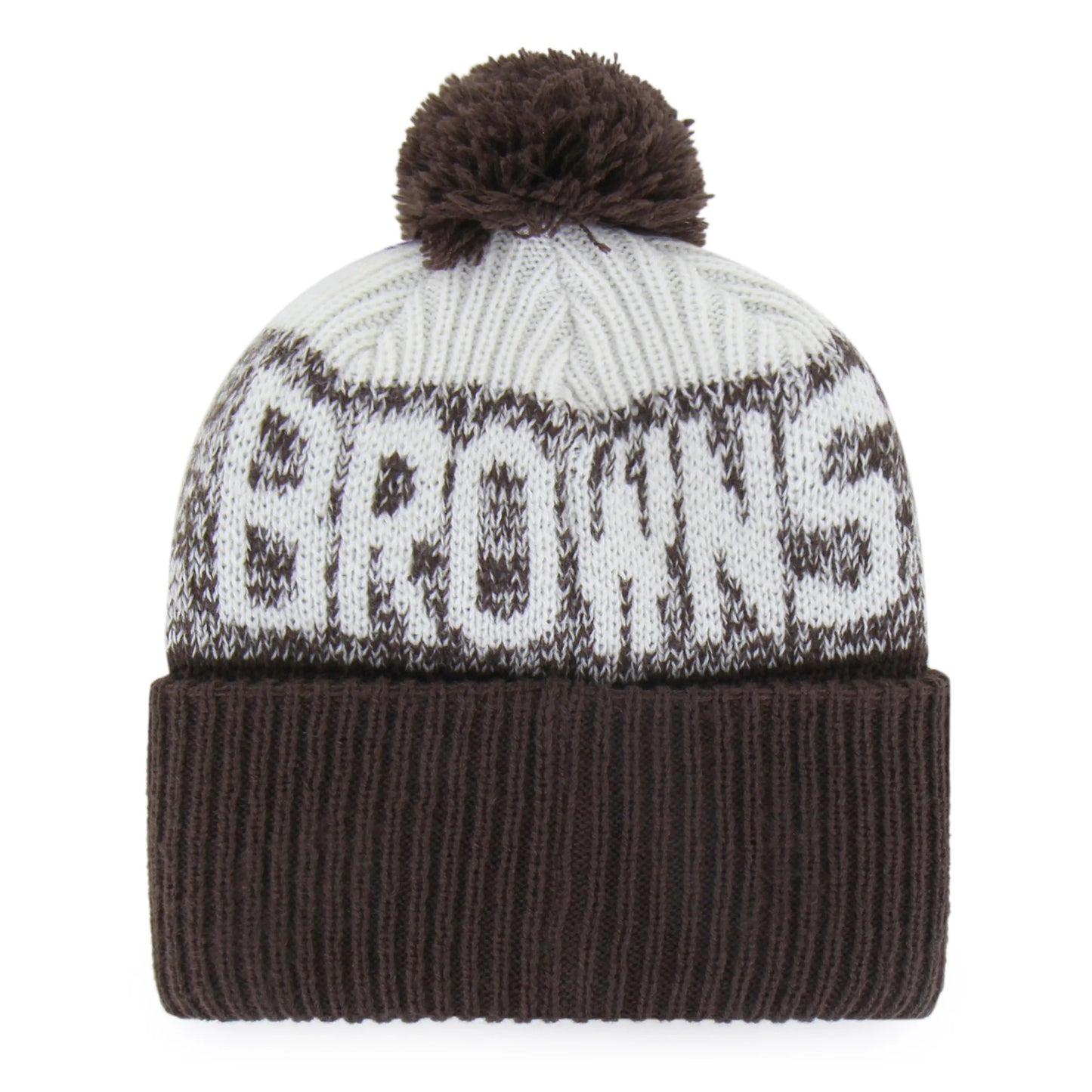 Cleveland Browns Historic Bone Chill '47 Cuff Knit