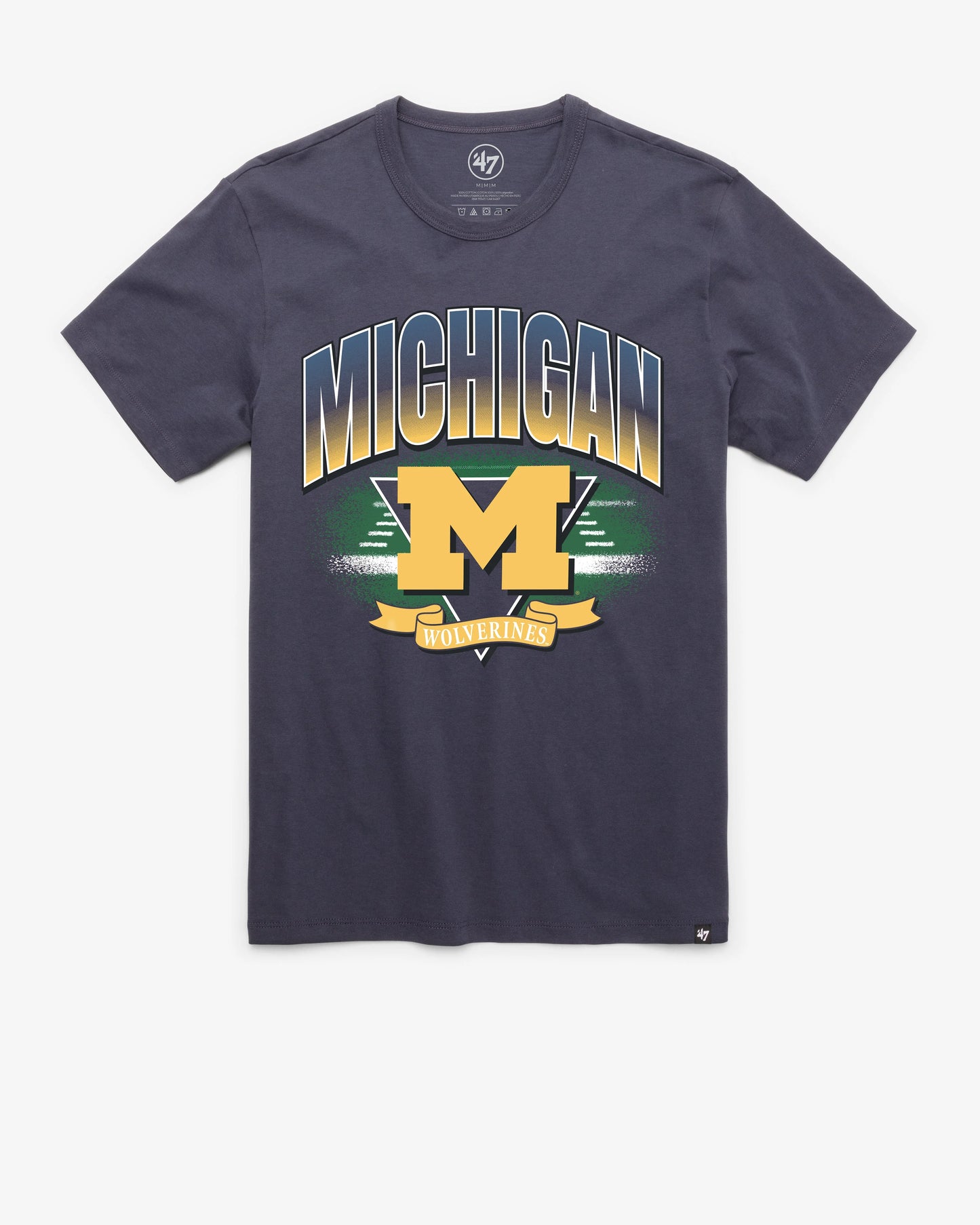 MICHIGAN WOLVERINES ARENA FADE '47 FRANKLIN TEE