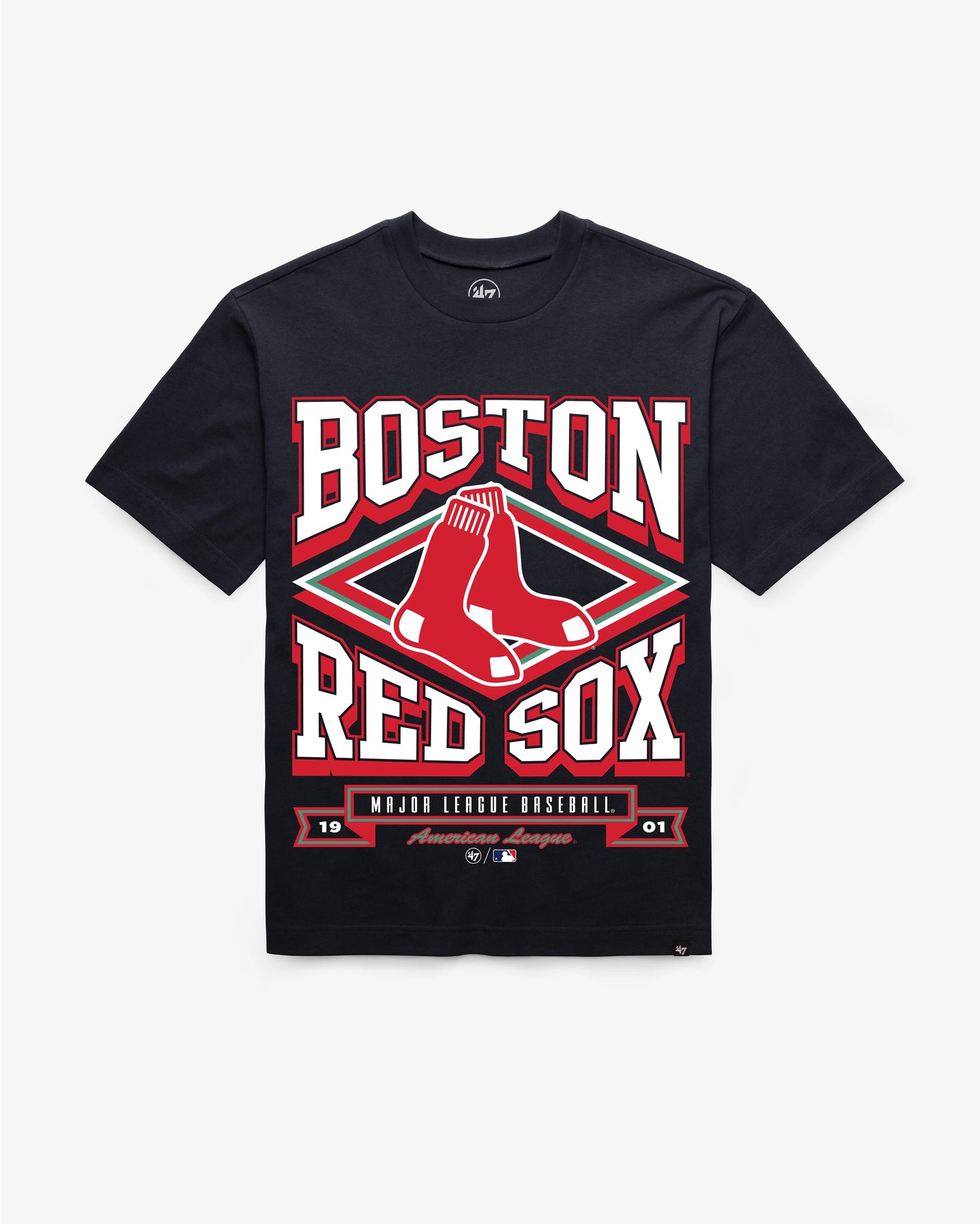 BOSTON RED SOX HEATER '47 FOUNDATION TEE