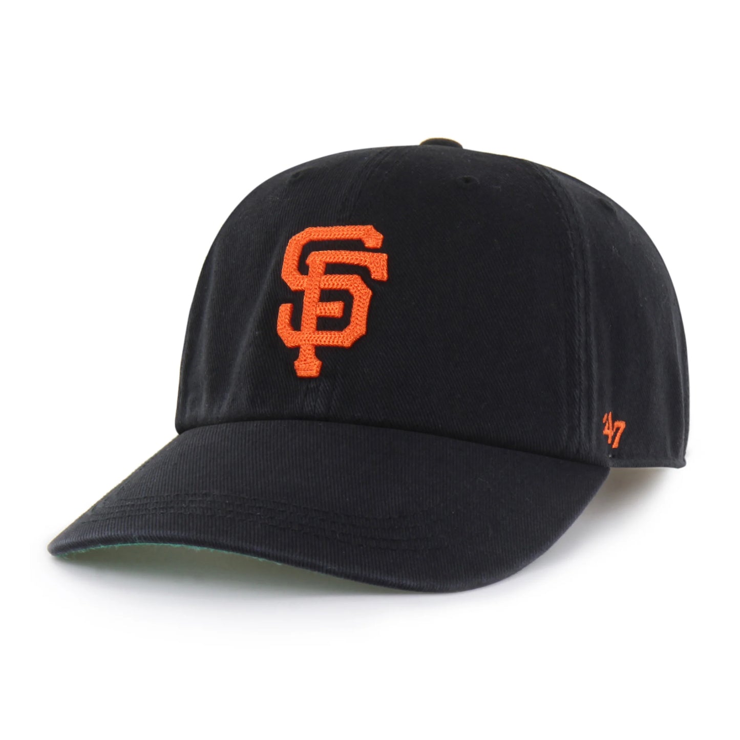 SAN FRANCISCO GIANTS CHAIN SIDE STITCH '47 CLEAN UP LONG VISOR