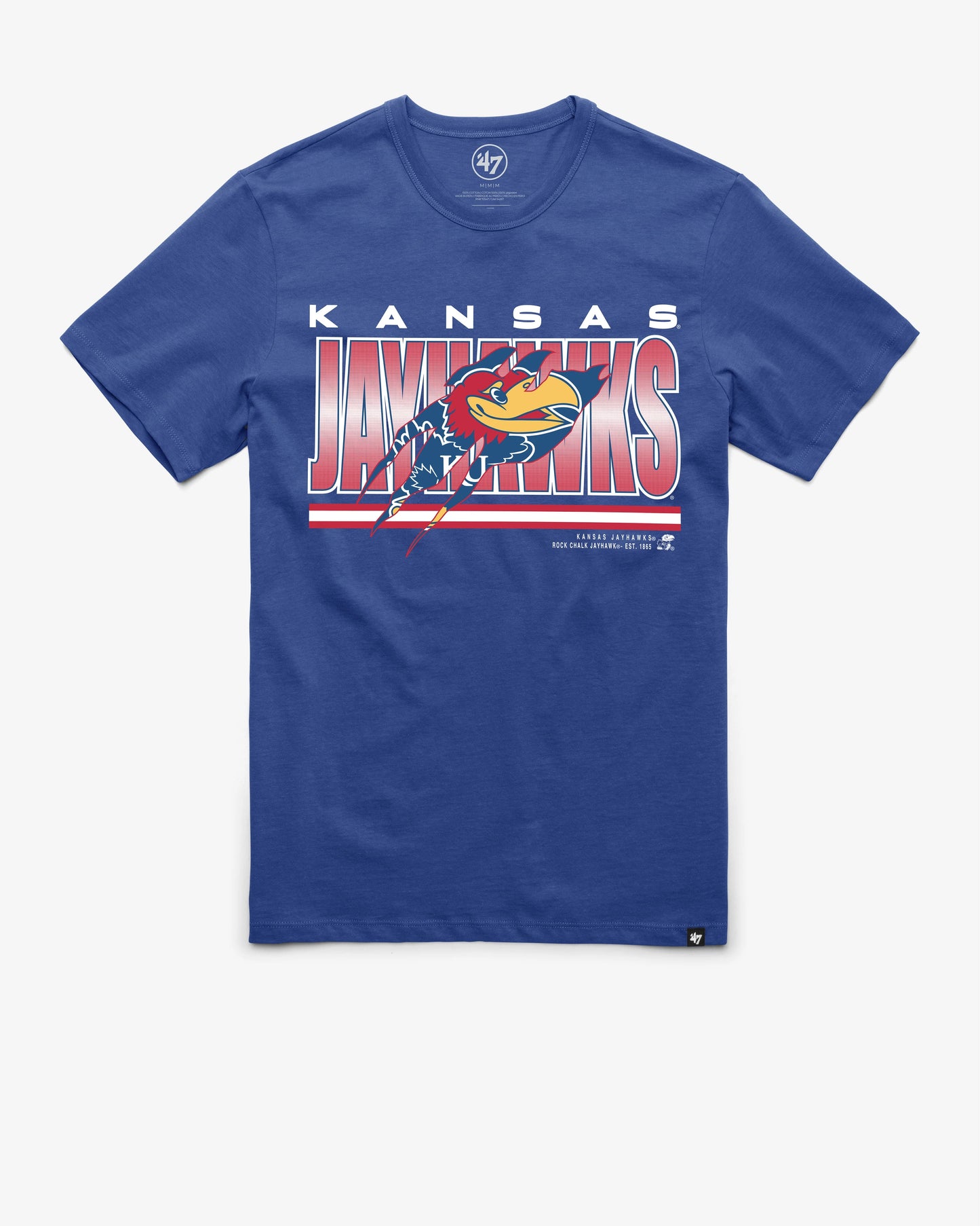 KANSAS JAYHAWKS THUNDER RIP '47 FRANKLIN TEE