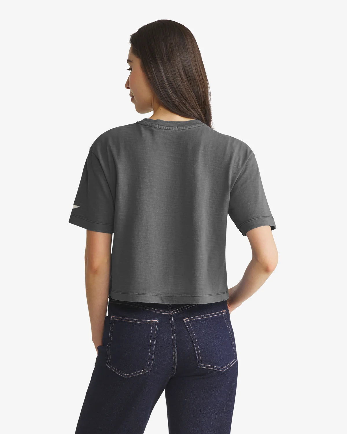 LAS VEGAS RAIDERS HISTORIC ELMORE WELL WORN '47 HEAVY SLUB TEE WOMENS