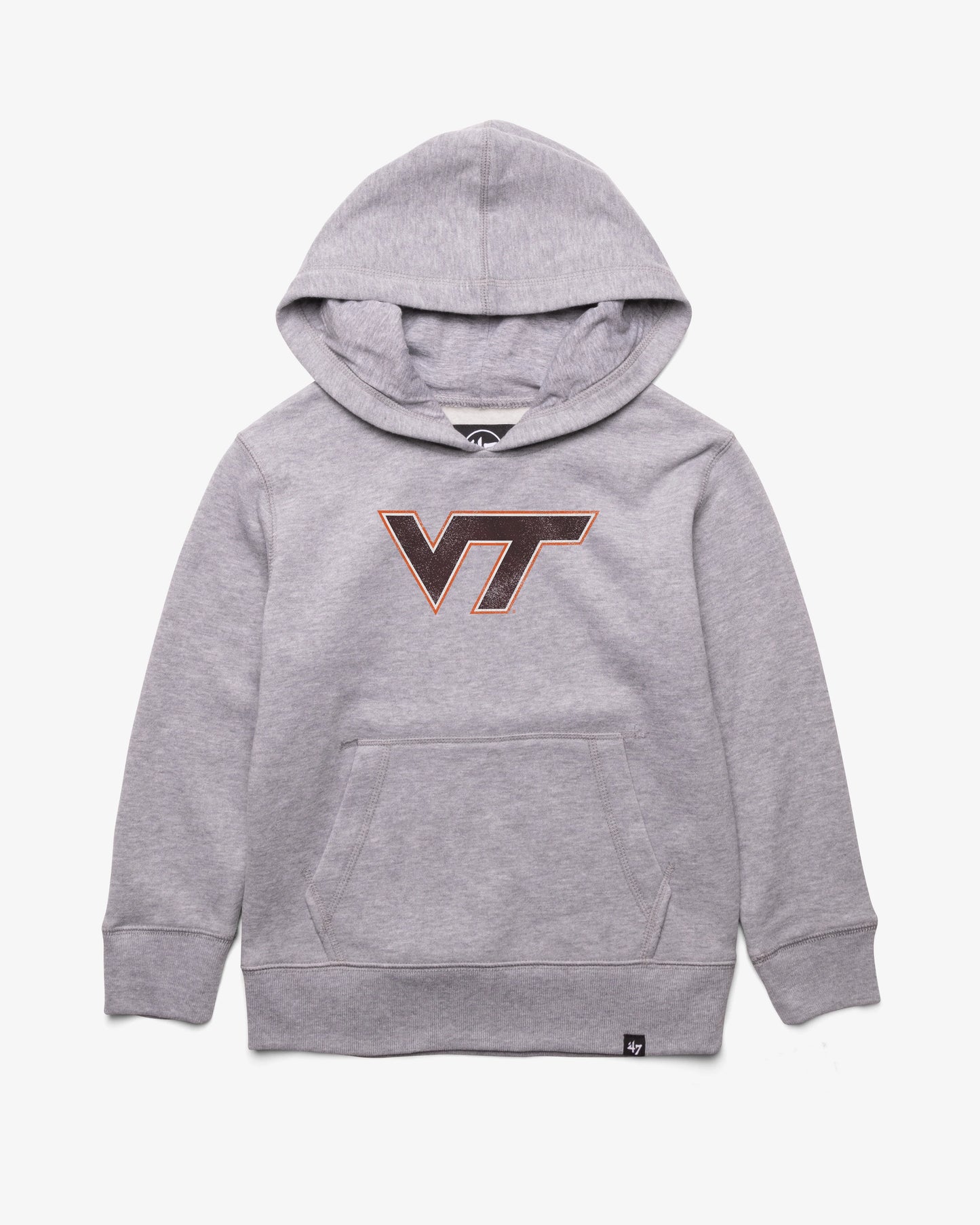 VIRGINIA TECH HOKIES DISTRESSED IMPRINT '47 KID'S HEADLINE HOOD