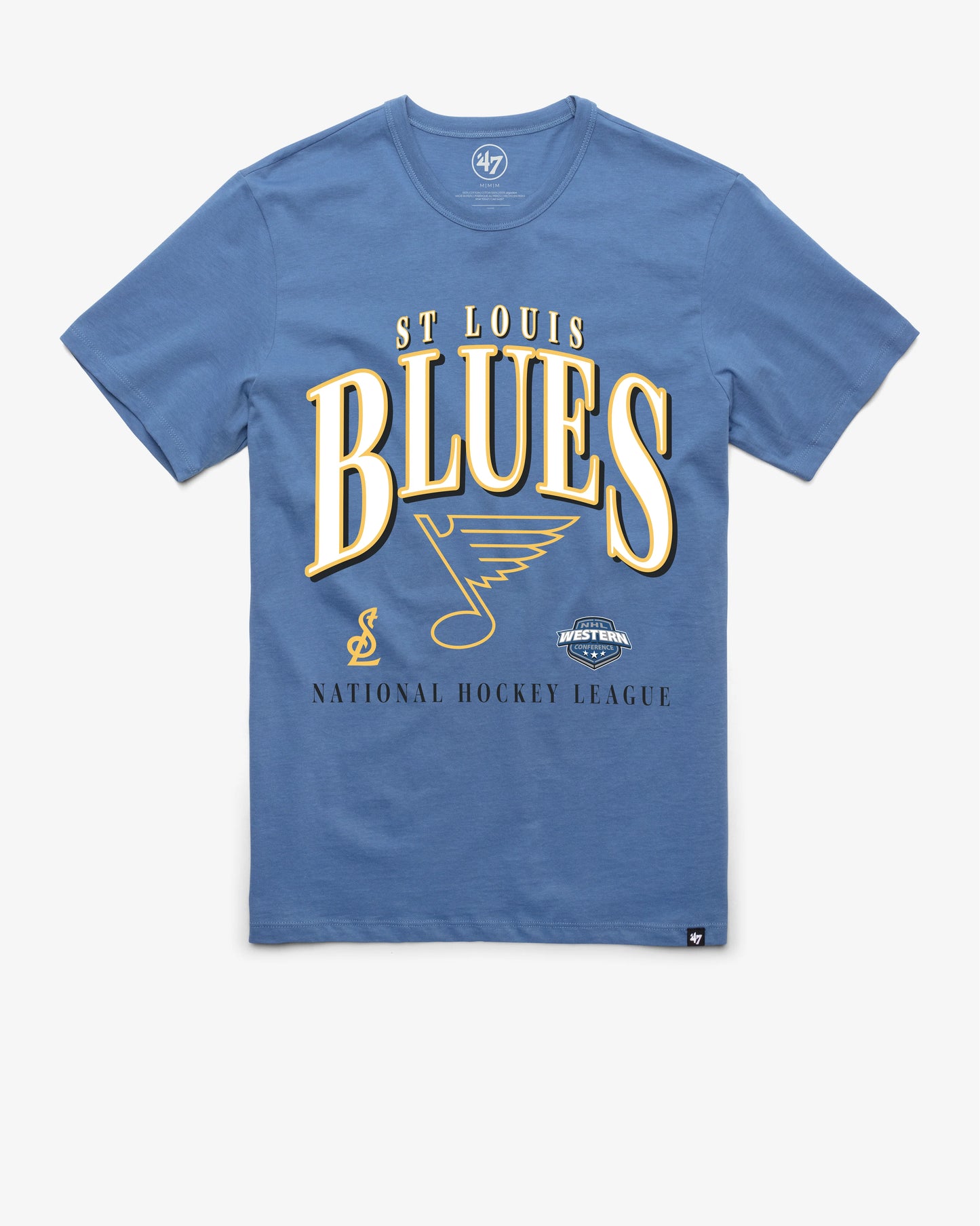 ST LOUIS BLUES CREASE '47 FRANKLIN TEE