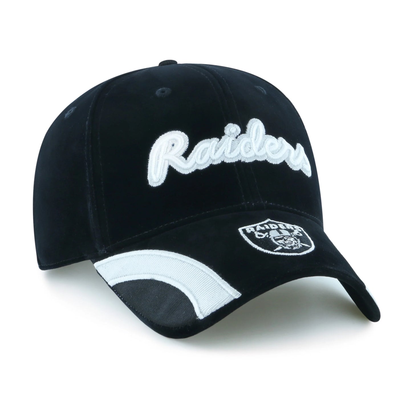 LAS VEGAS RAIDERS VELVET DENIM SCRIPT '47 WOMEN'S MVP