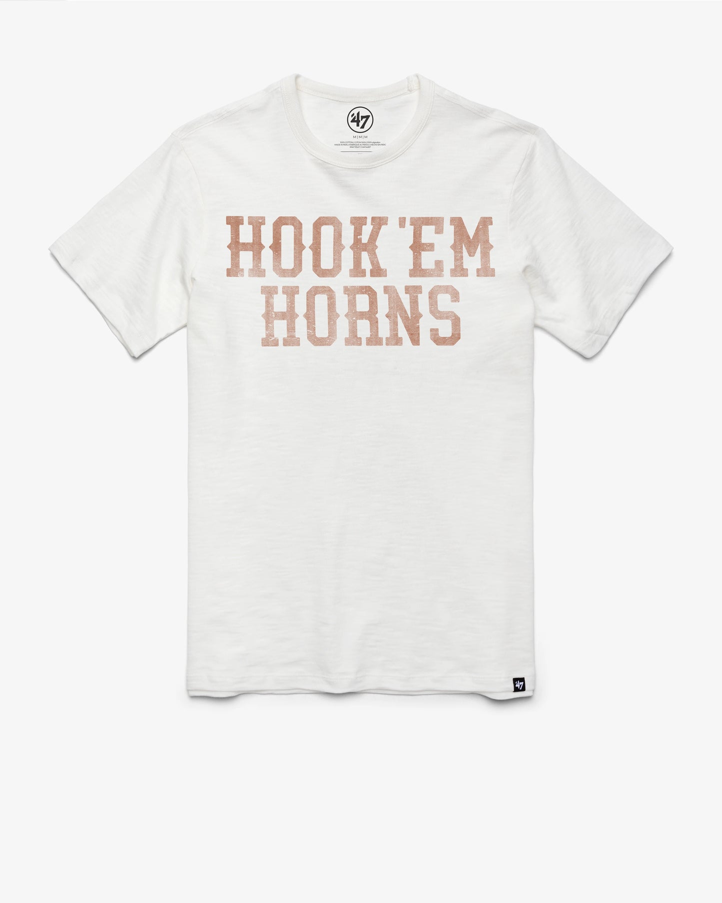 TEXAS LONGHORNS GRIT WORDMARK '47 SCRUM TEE