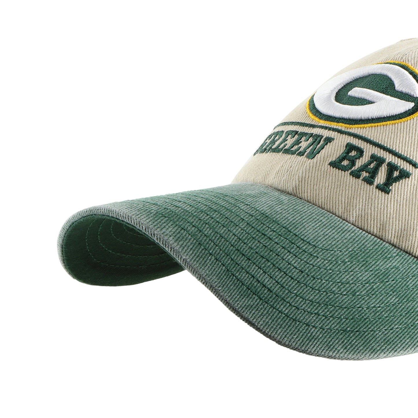 GREEN BAY PACKERS LOGO LINE TWO TONE '47 CLEAN UP