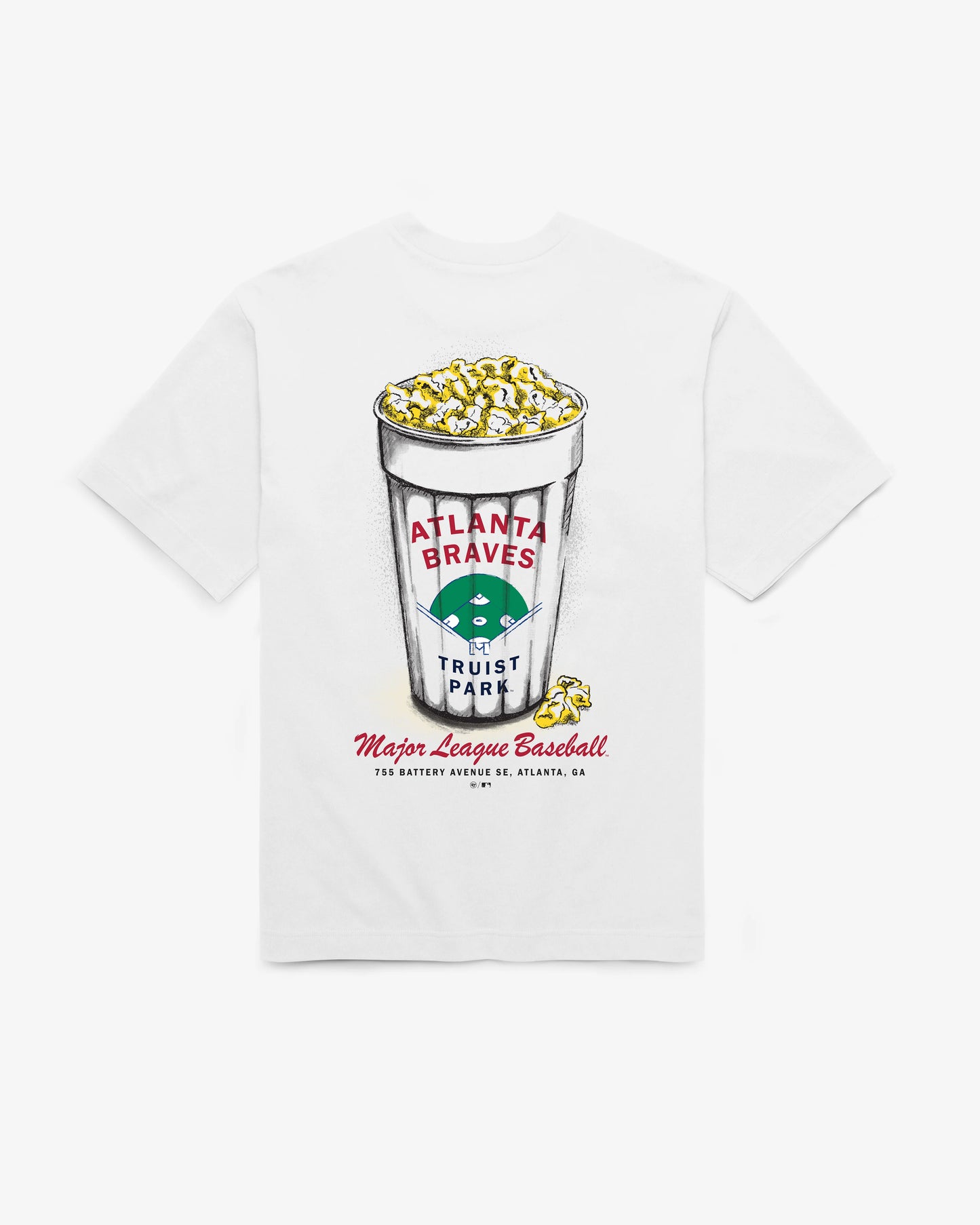 ATLANTA BRAVES SNACK STAND '47 FOUNDATION TEE