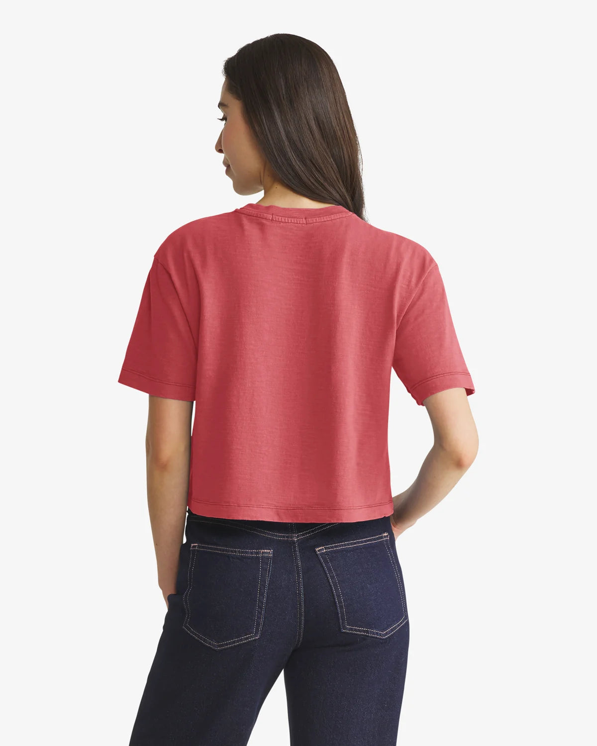 ATLANTA FALCONS HISTORIC ELMORE WELL WORN '47 HEAVY SLUB TEE WOMENS