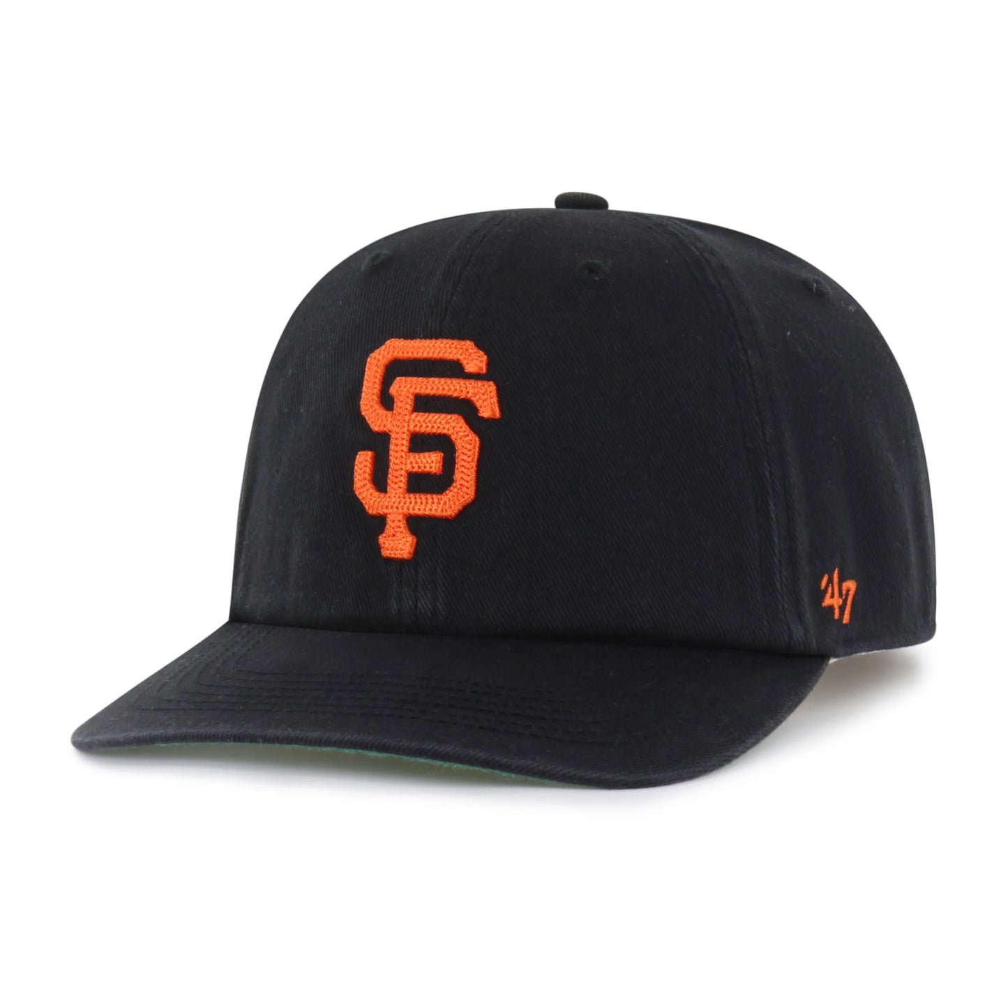 SAN FRANCISCO GIANTS CHAIN SIDE STITCH '47 CLEAN UP FLAT BRIM