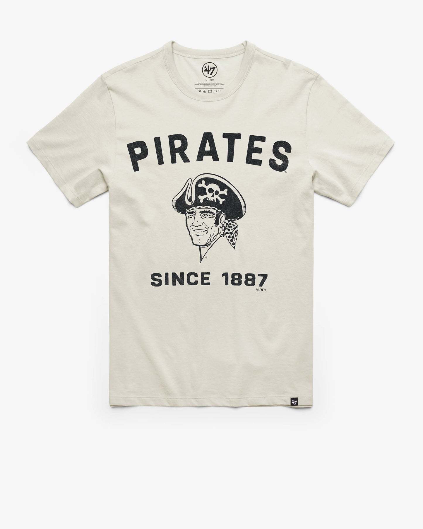 PITTSBURGH PIRATES COOPERSTOWN DUSTER '47 FRANKLIN TEE