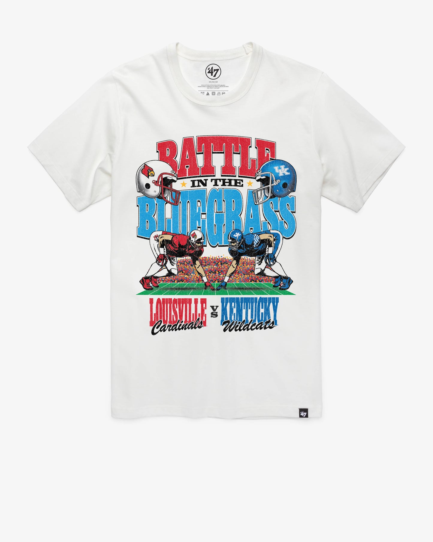 LOUISVILLE / KENTUCKY RIVALRY DUELING NCAA '47 FRANKLIN TEE