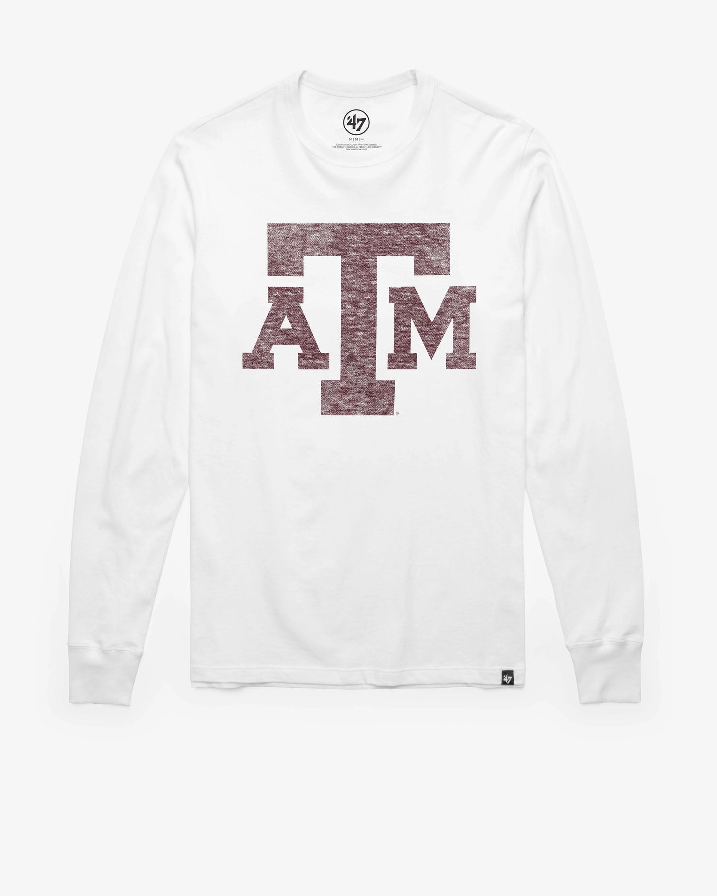 TEXAS A&M AGGIES PREMIER '47 FRANKLIN LONG SLEEVE TEE