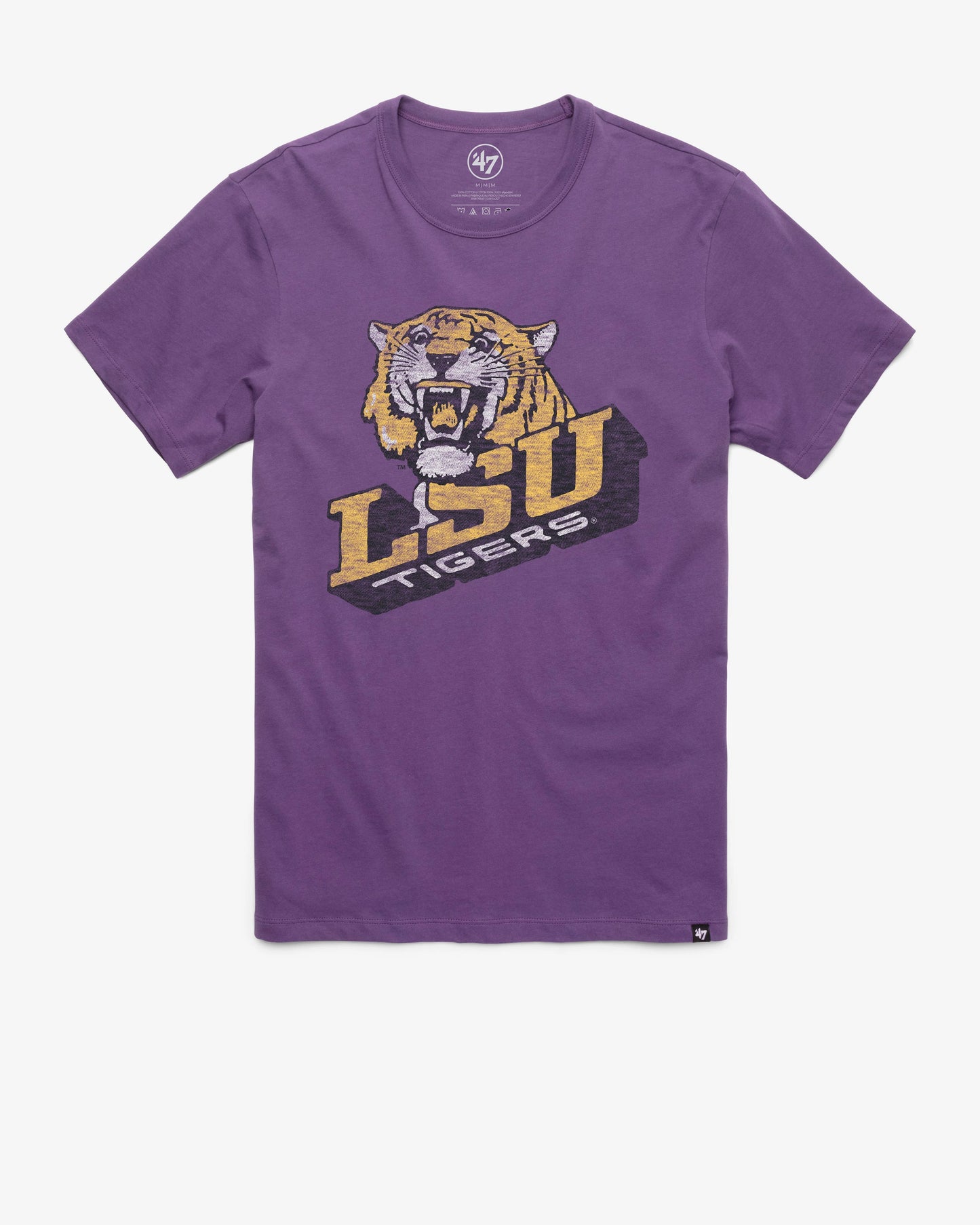 LOUISIANA STATE TIGERS LSU VINTAGE PREMIER '47 FRANKLIN TEE