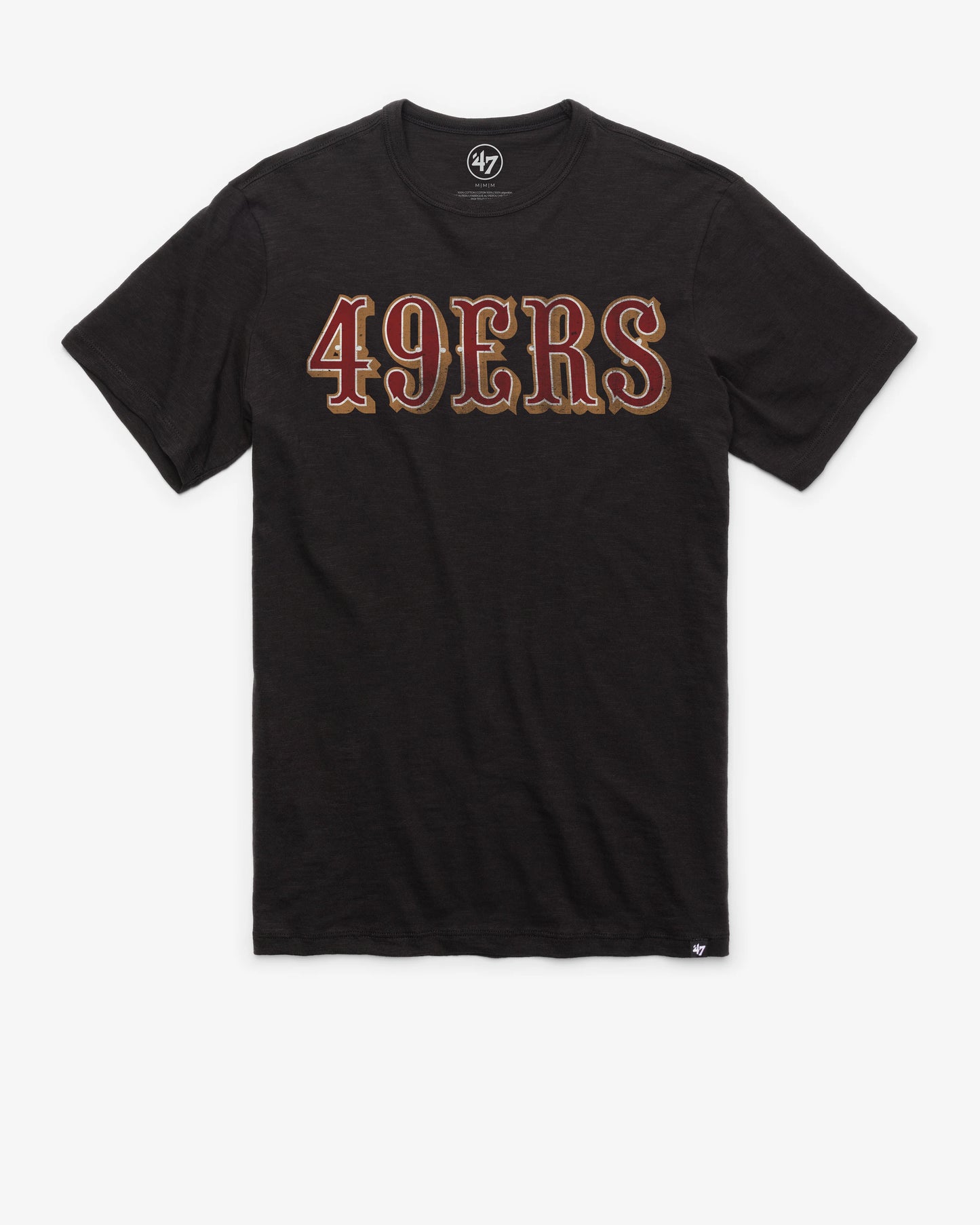 SAN FRANCISCO 49ERS GRIT WORDMARK '47 SCRUM TEE