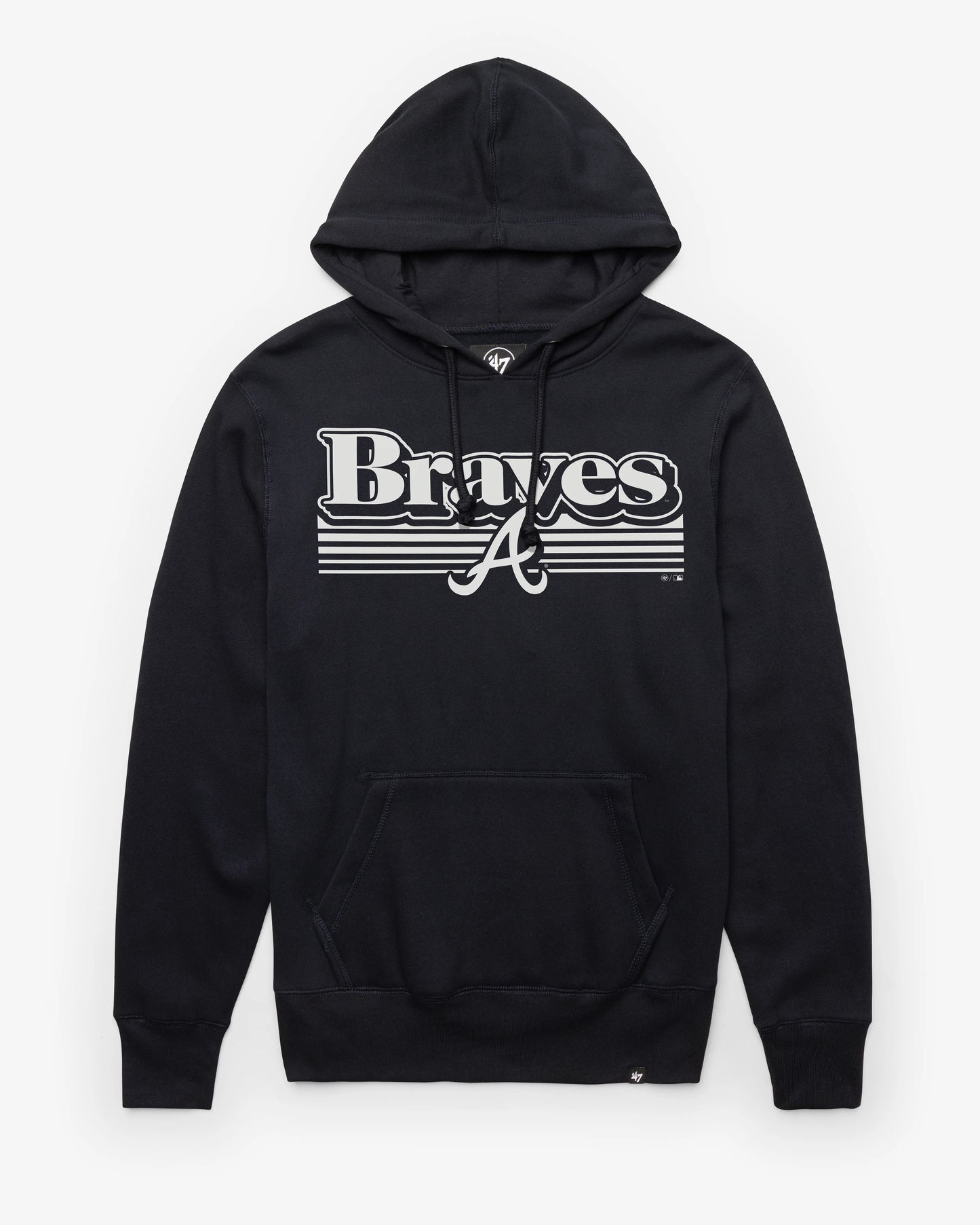 ATLANTA BRAVES SCRIPT FADE '47 HEADLINE HOOD