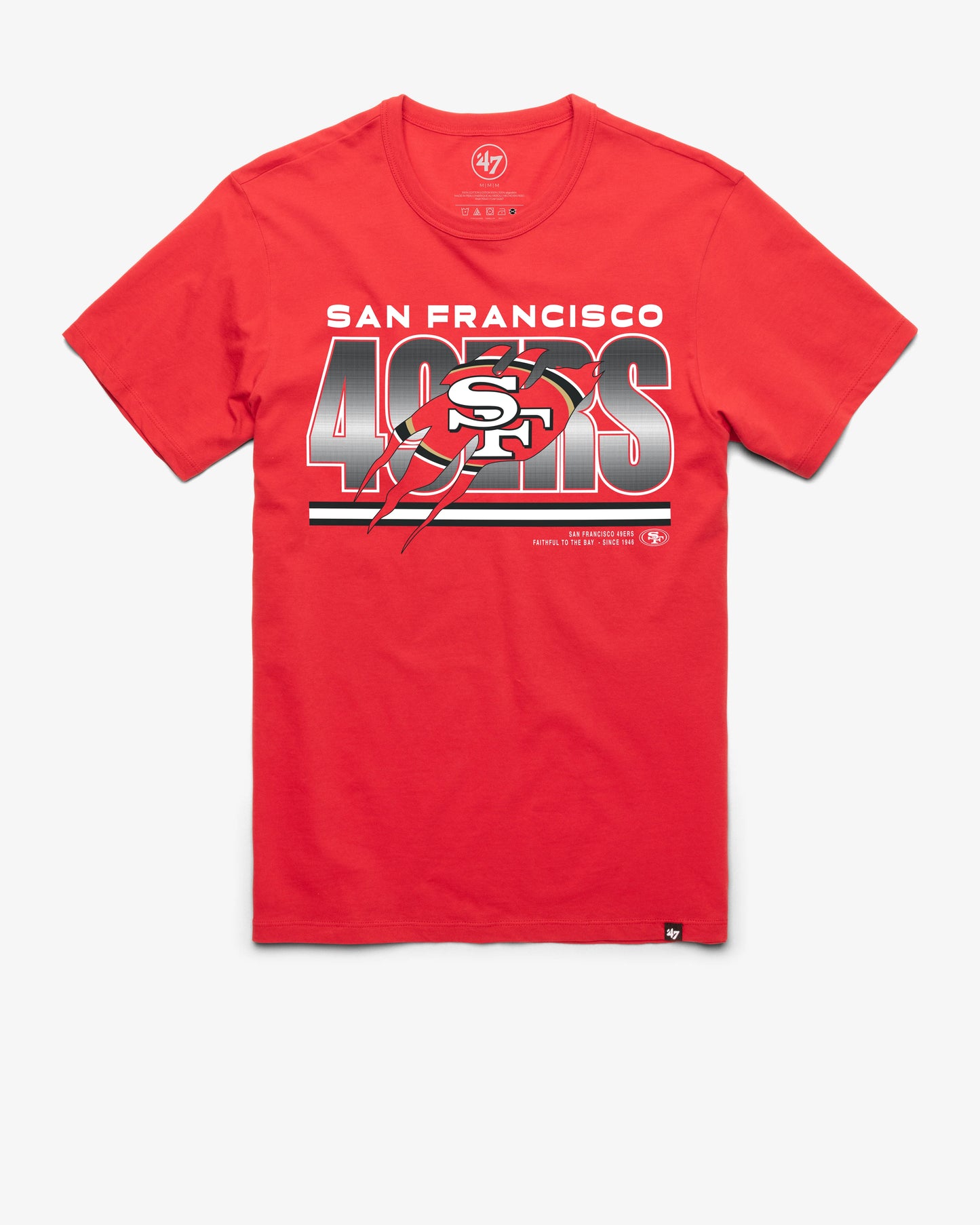 SAN FRANCISCO 49ERS TEAM THUNDER RIP '47 FRANKLIN TEE